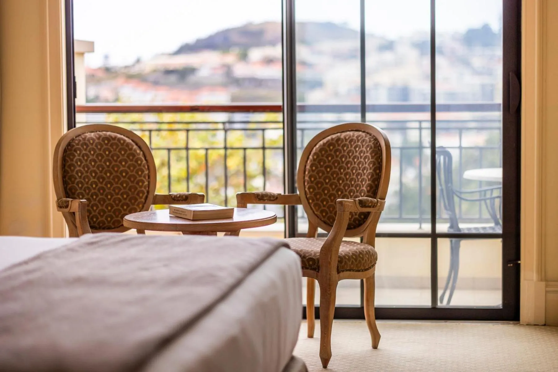Balcony/Terrace, Bed in Quinta Funchal Gardens - Adults Only