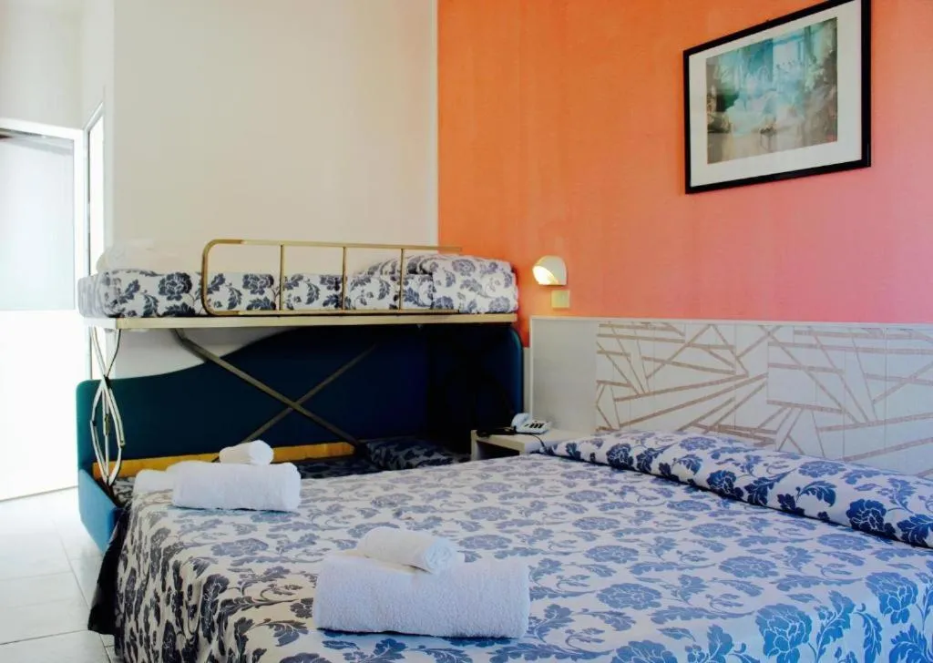 Bed in Hotel President