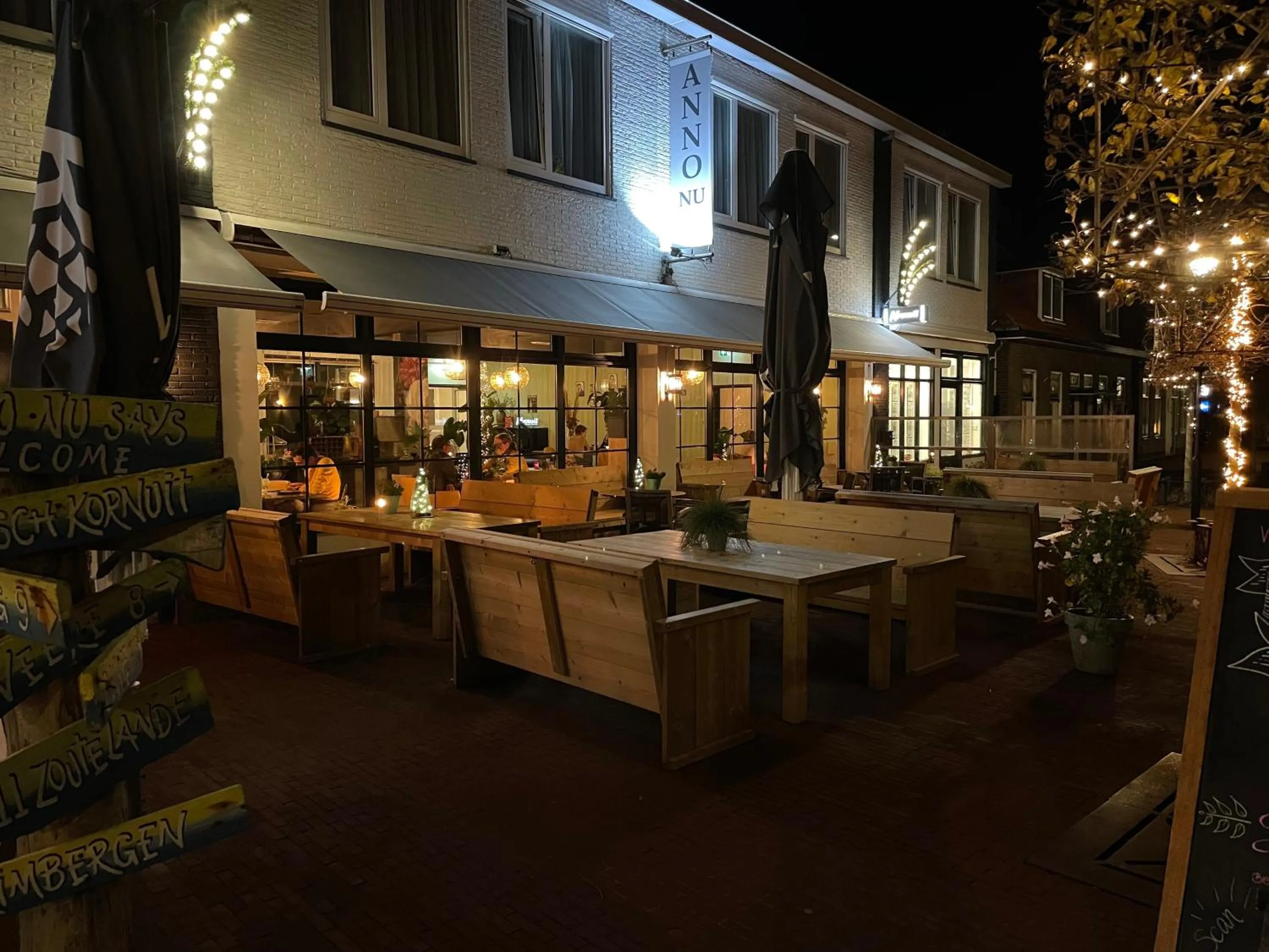 Balcony/Terrace in Hotel Restaurant Anno Nu