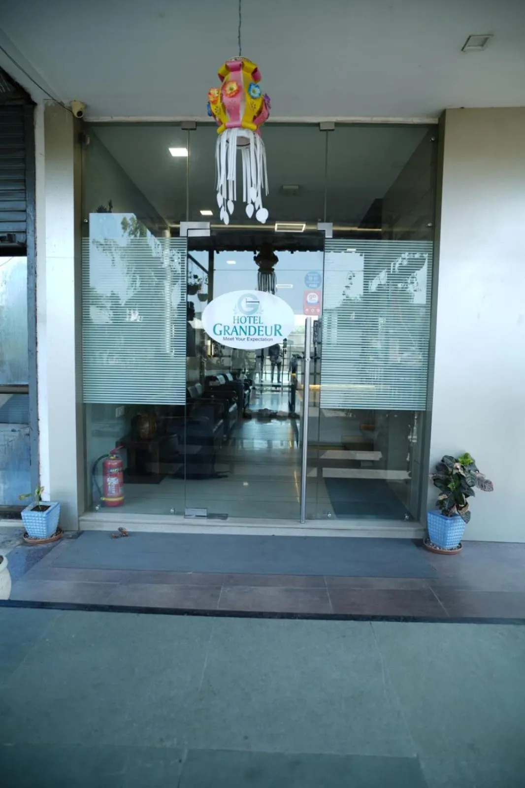 Facade/entrance in HOTEL GRANDEUR