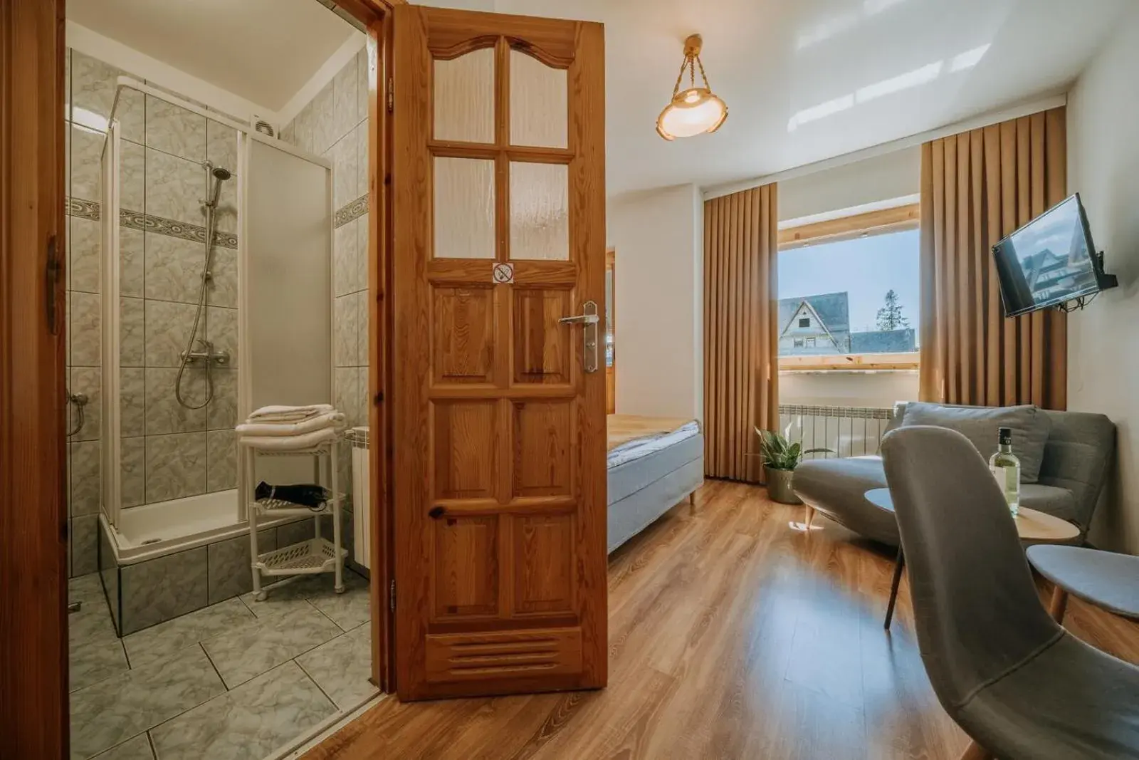 Standard Double or Twin Room with Balcony in Dom Wypoczynkowy u Staszla Standard Double or Twin Room with Balcony in Dom Wypoczynkowy u Staszla