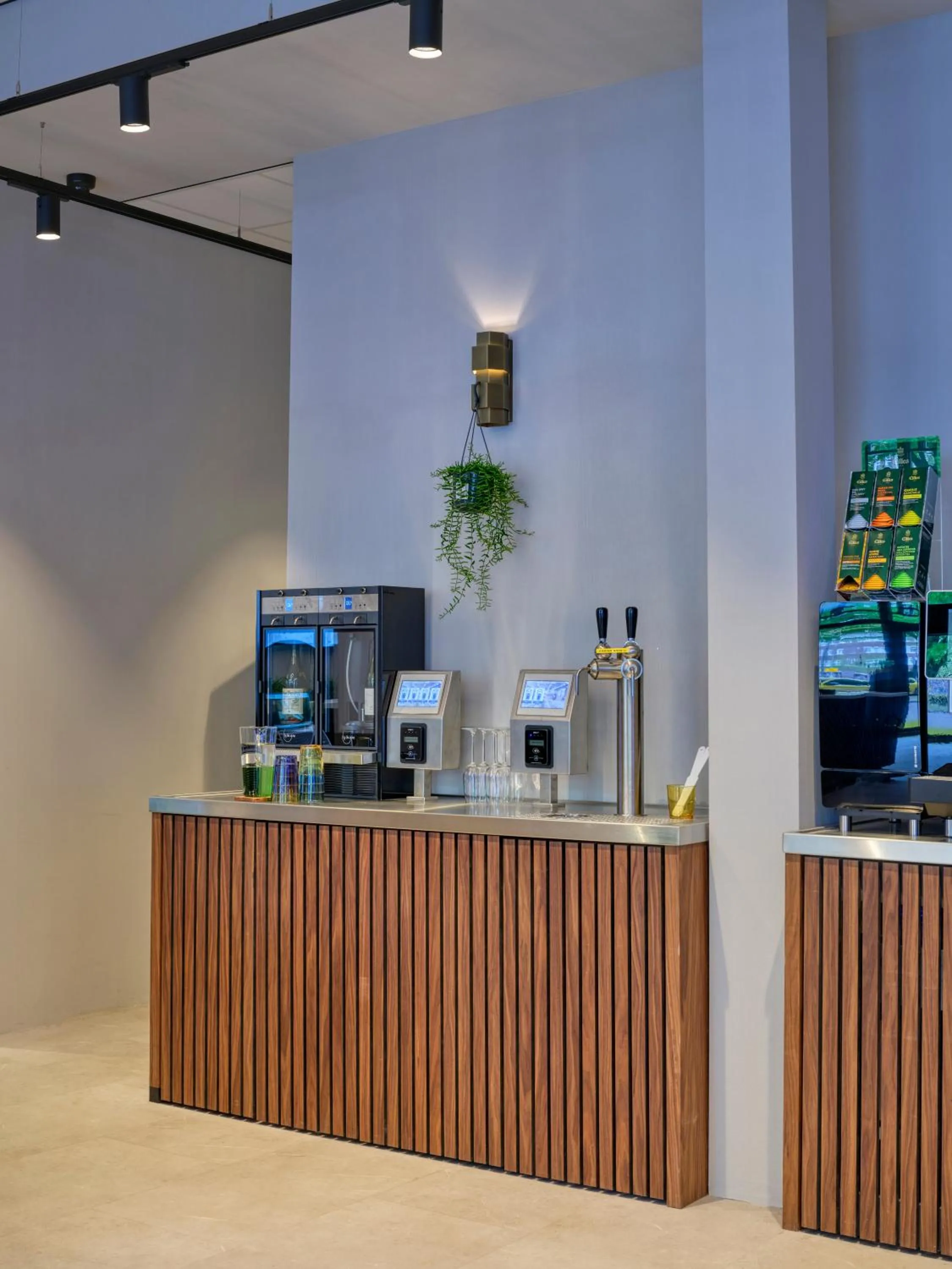 Lobby or reception in The Hyve Capsule hostel Amsterdam