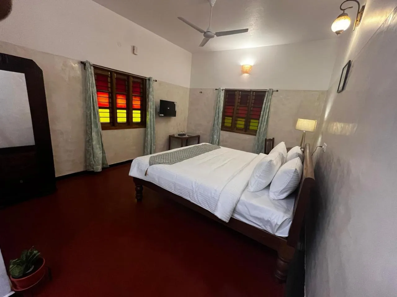 Bed in Villa Vedapuri