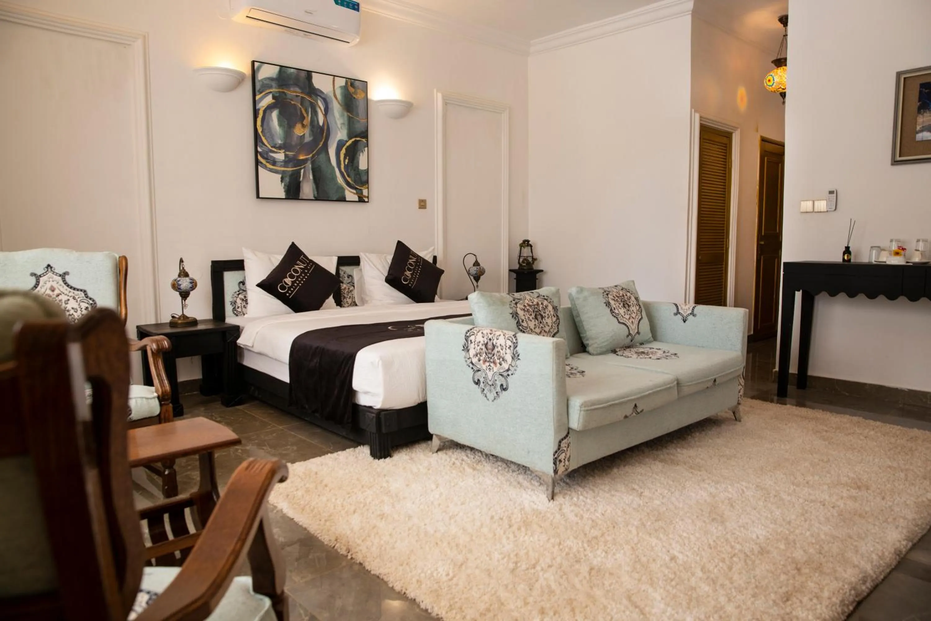 Bedroom, Bed in Coconut Residence & Spa