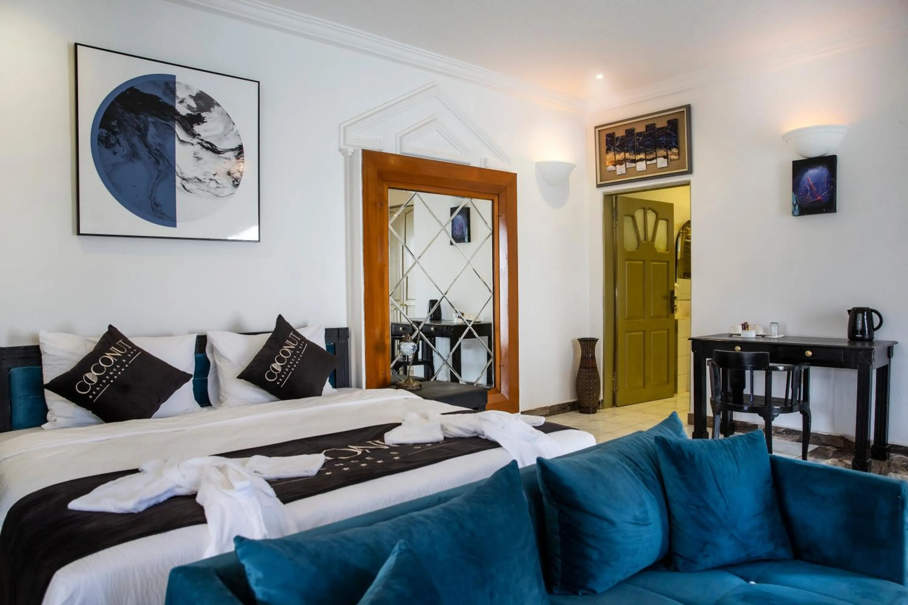 Bed in Coconut Residence & Spa