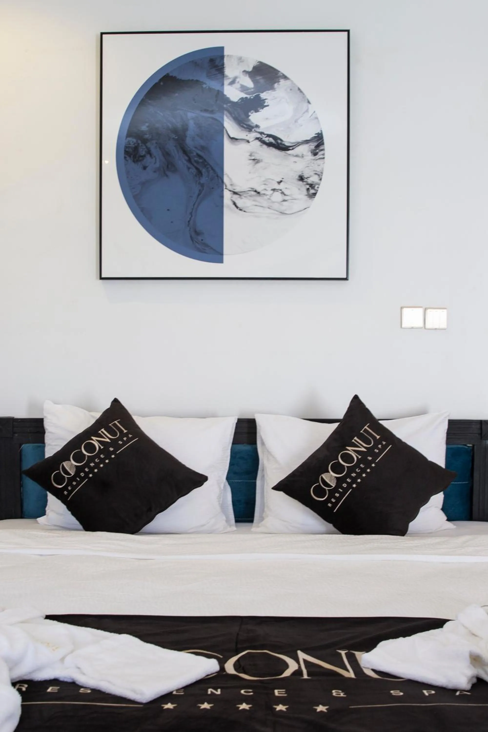 Bed in Coconut Residence & Spa