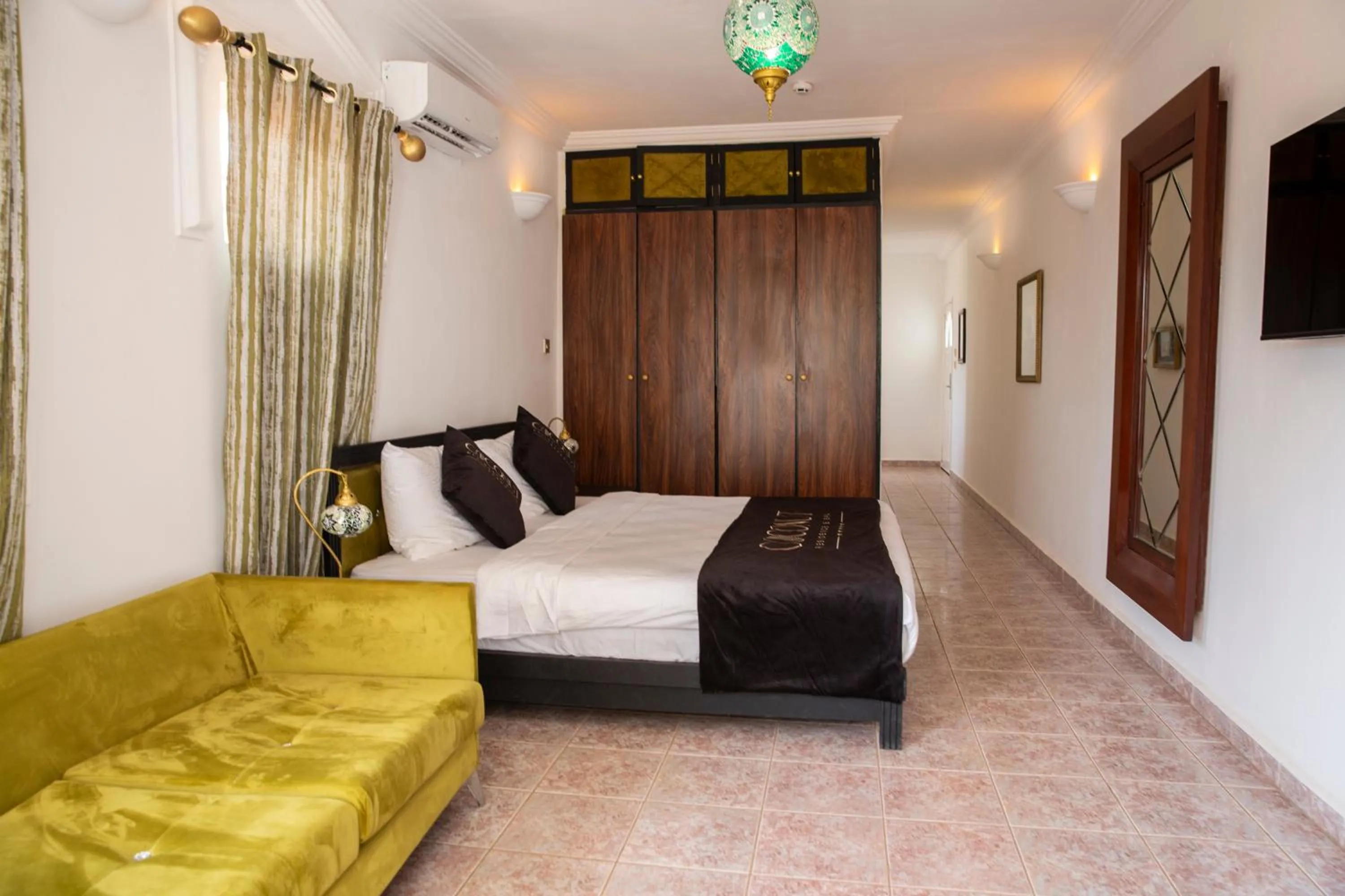 Bed in Coconut Residence & Spa