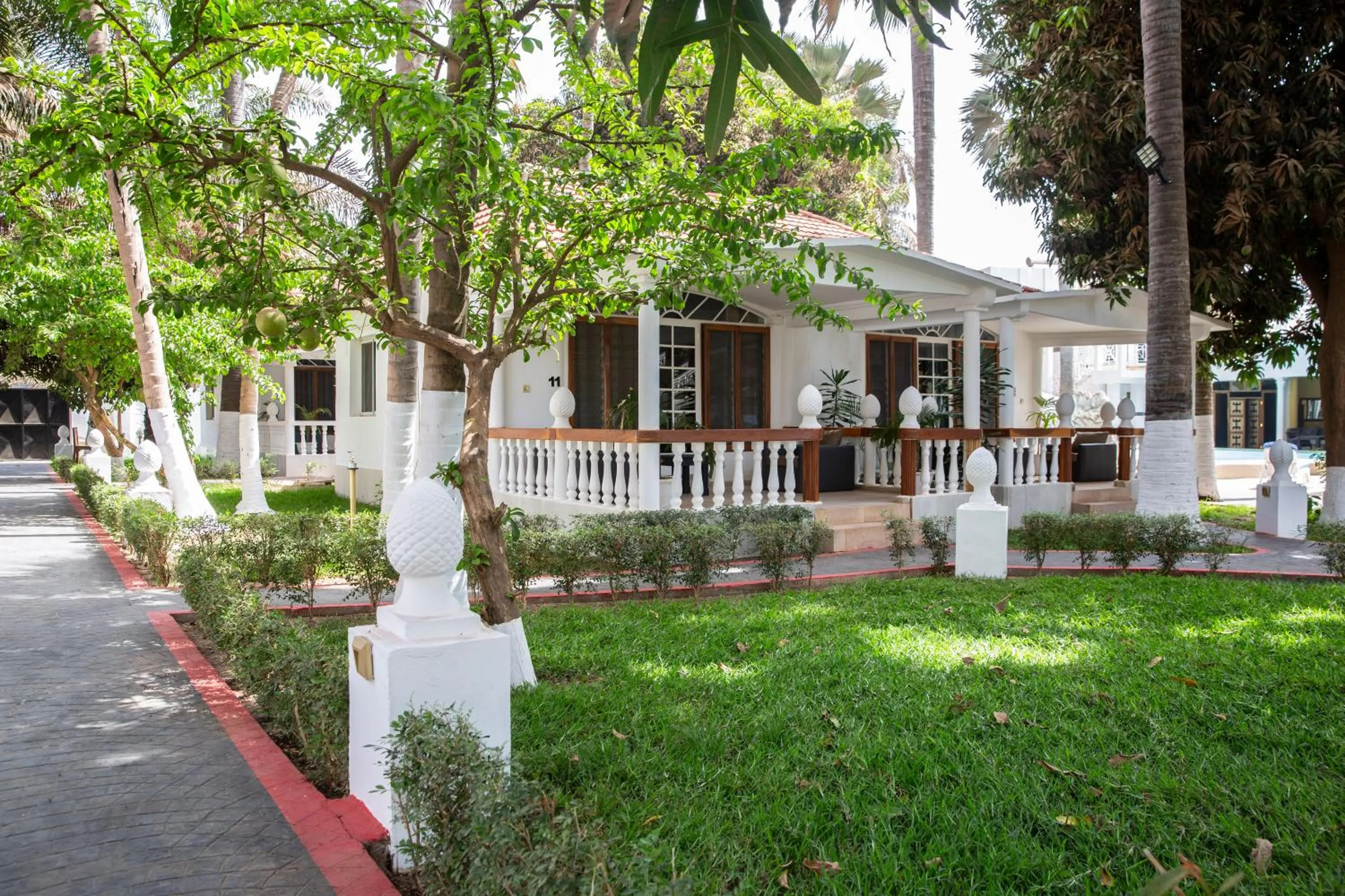 Garden in Coconut Residence & Spa