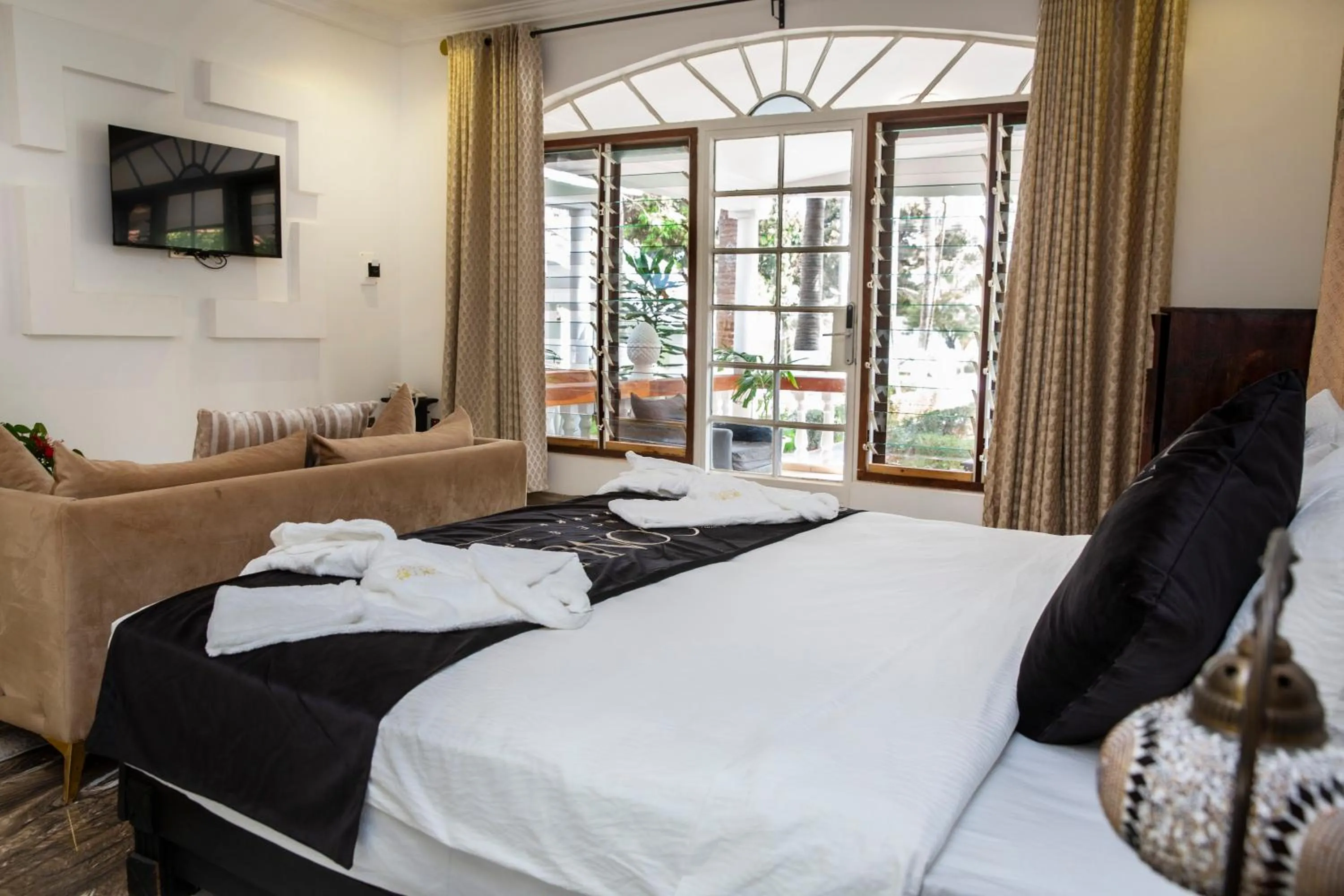 Bed in Coconut Residence & Spa