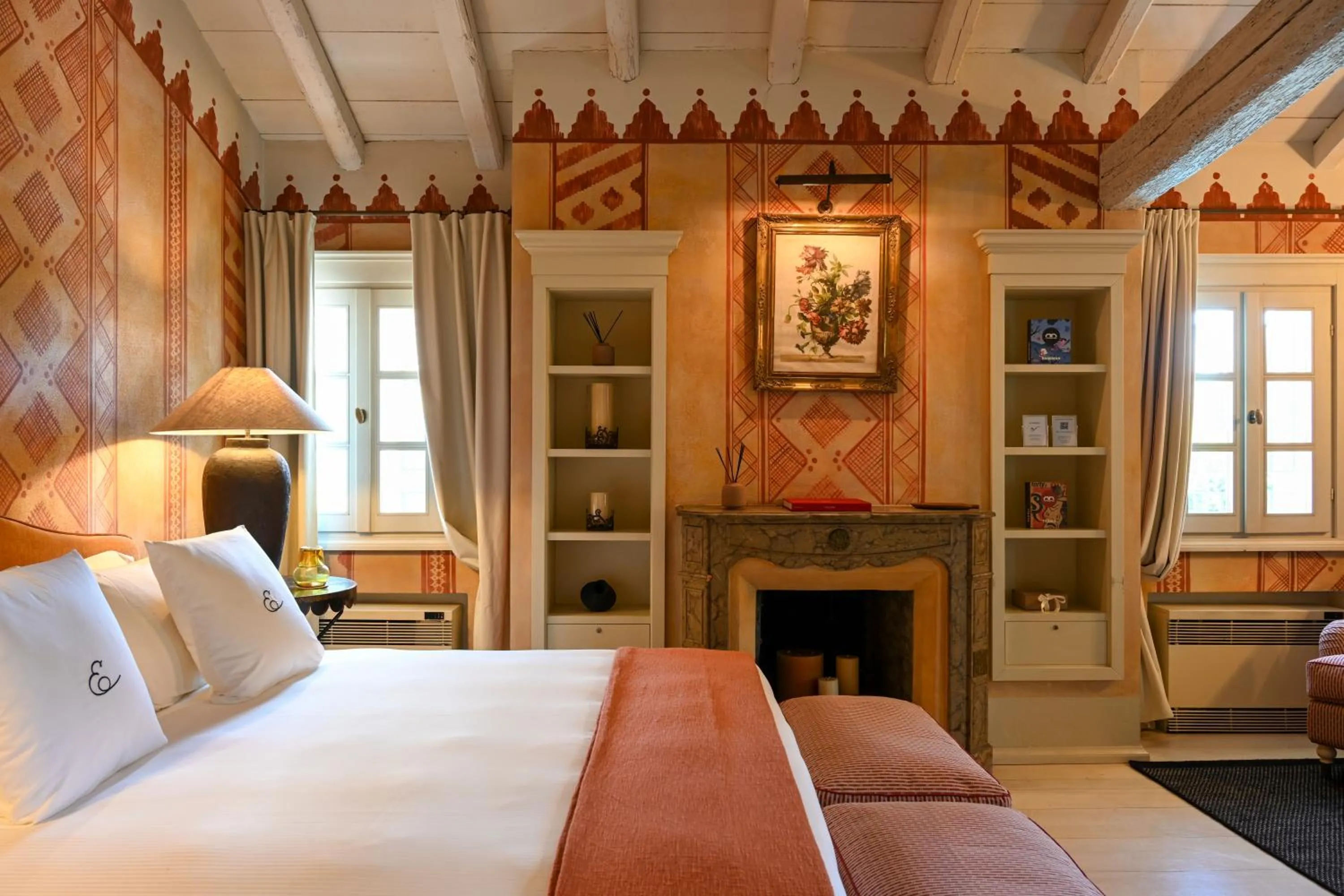 Bed in Elizabeth Country House, a Member of Design Hotels