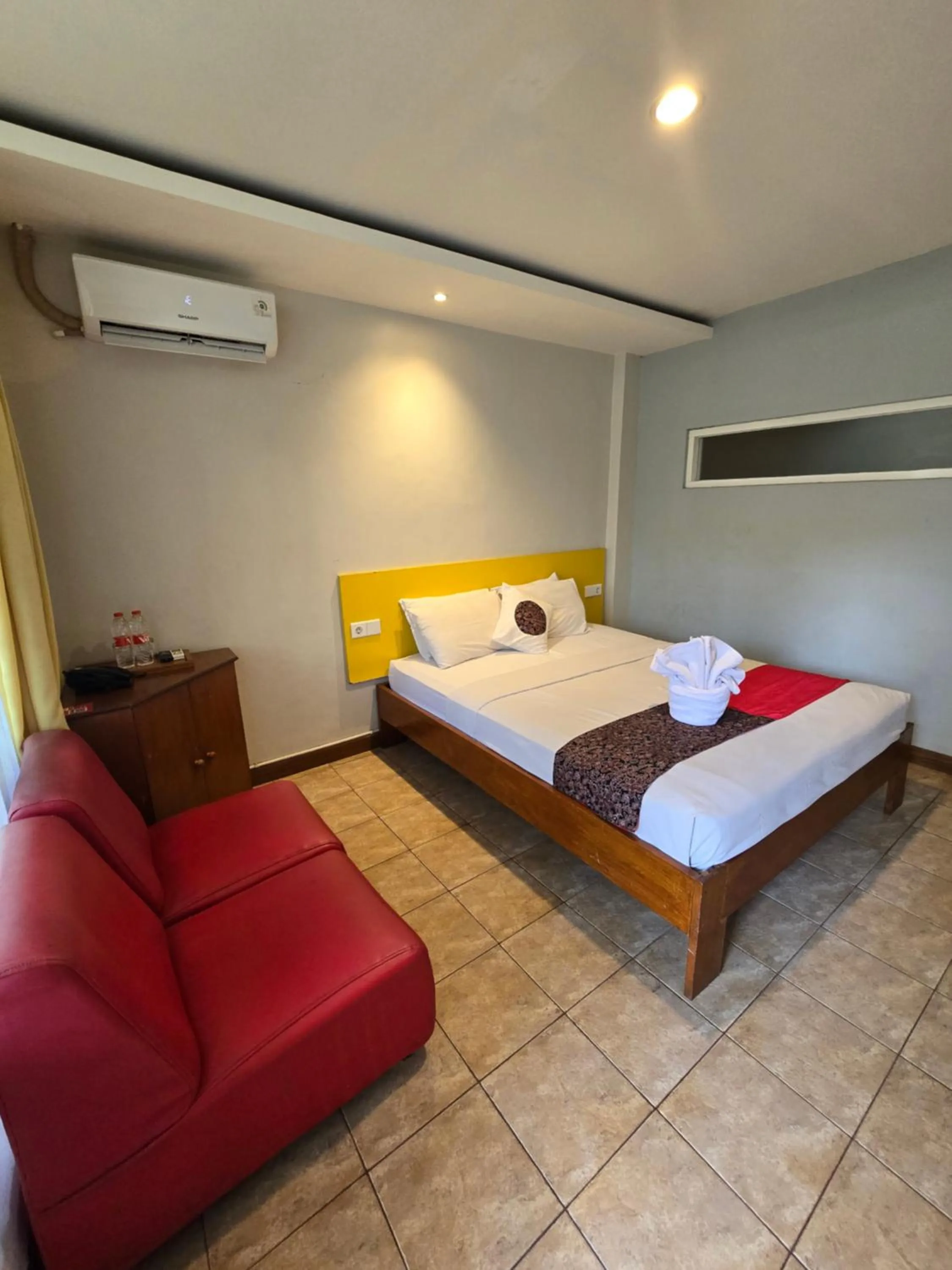 Bed in Kusma Hotel Bandungan Semarang