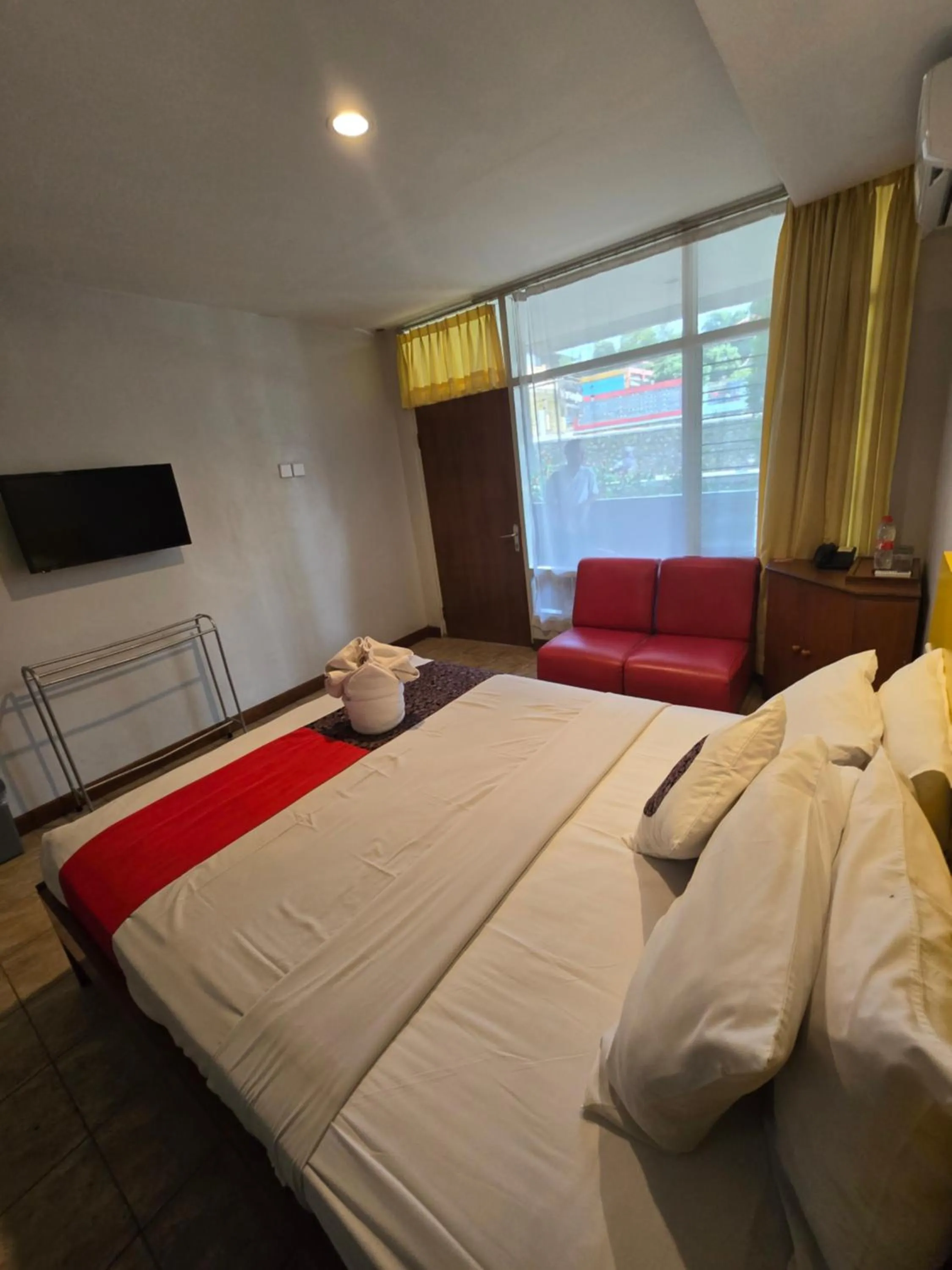 Bed in Kusma Hotel Bandungan Semarang