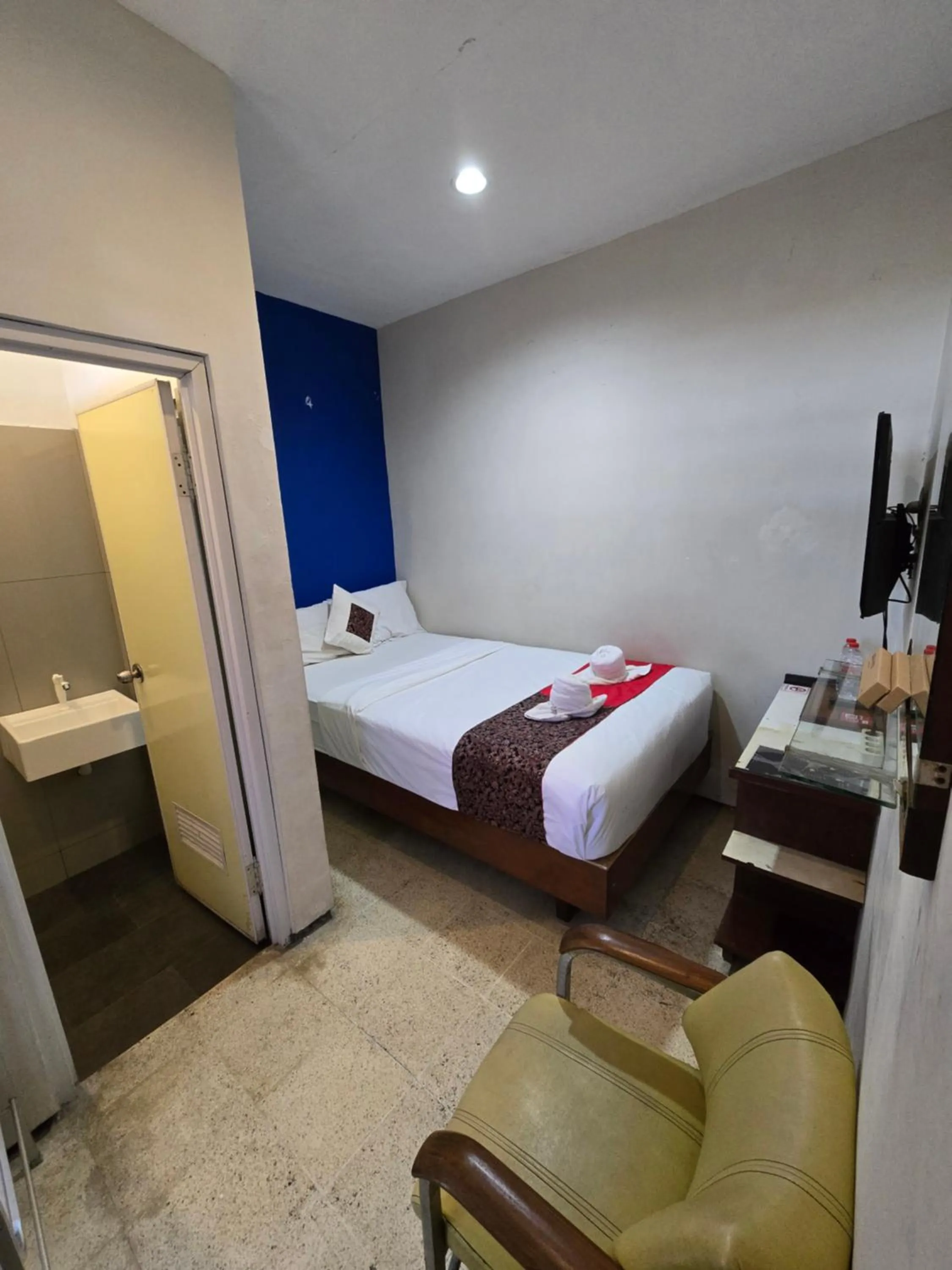 Bed in Kusma Hotel Bandungan Semarang