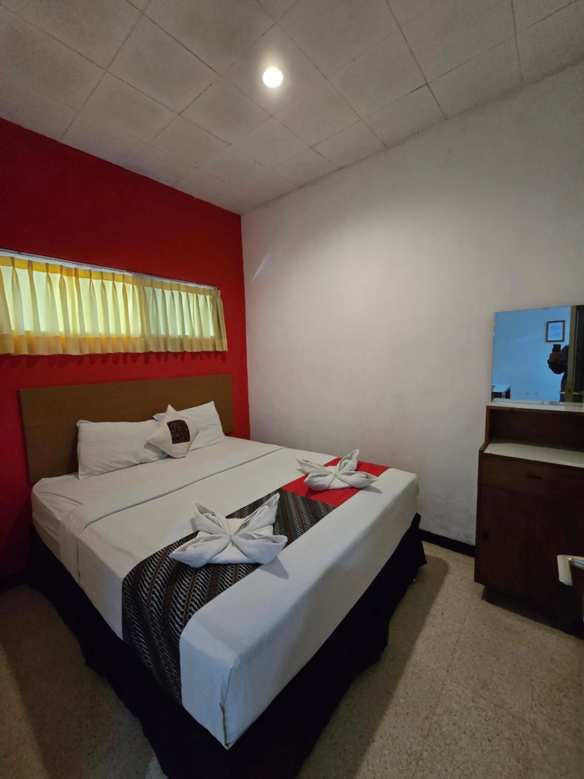 Bed in Kusma Hotel Bandungan Semarang