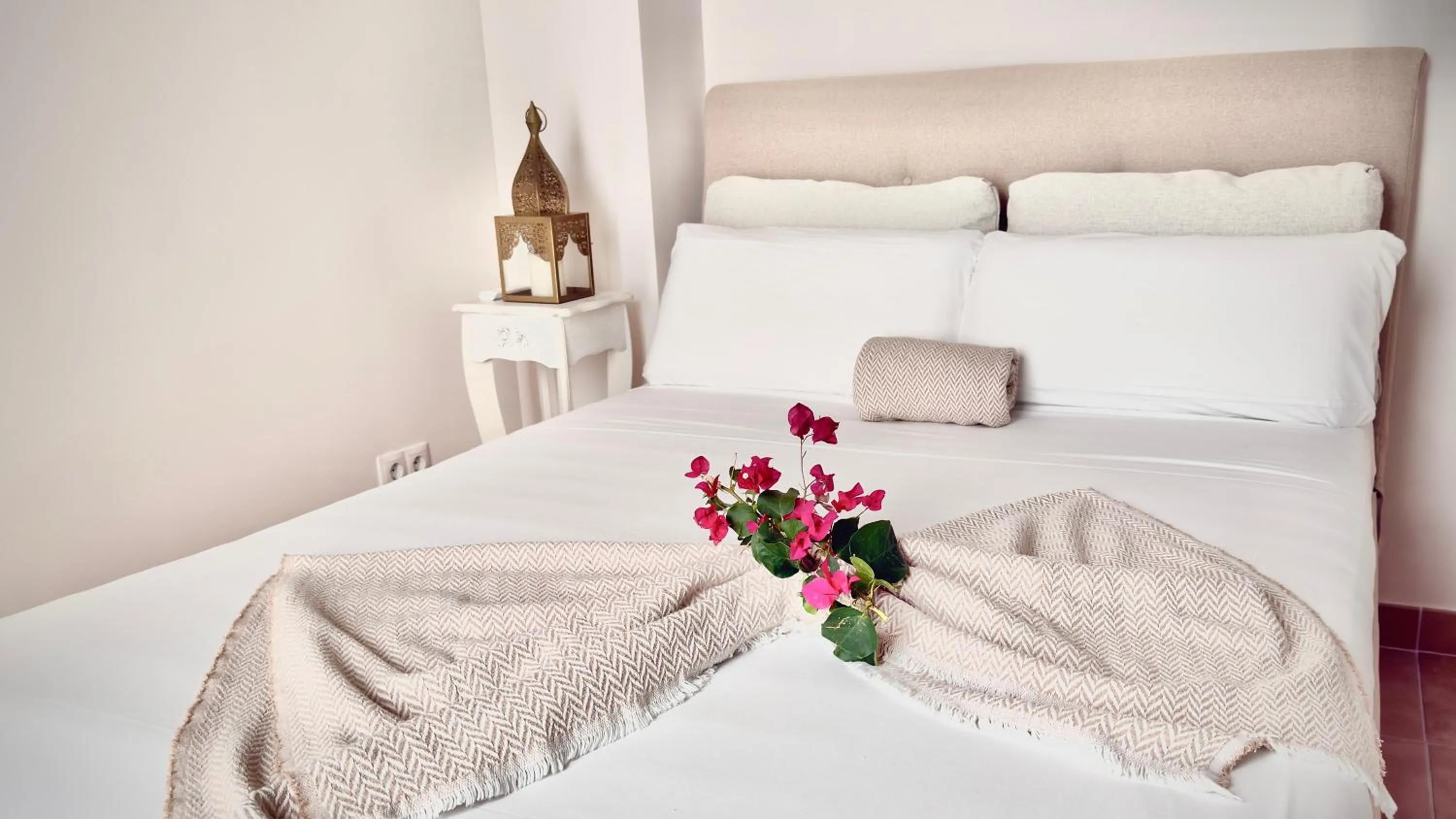 Bed in Hotel Abaco Altea