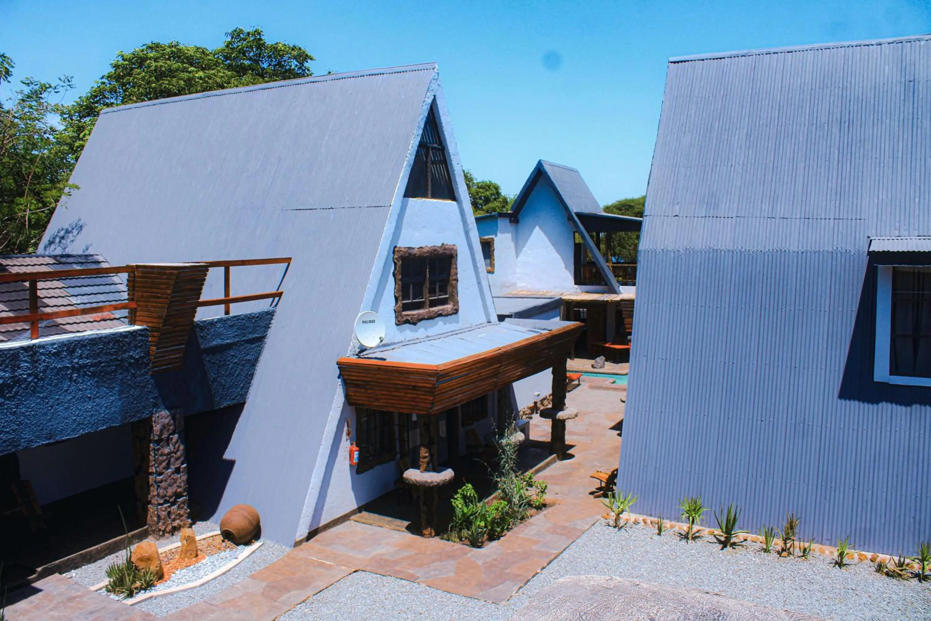 Property building in Rustiek Hotel