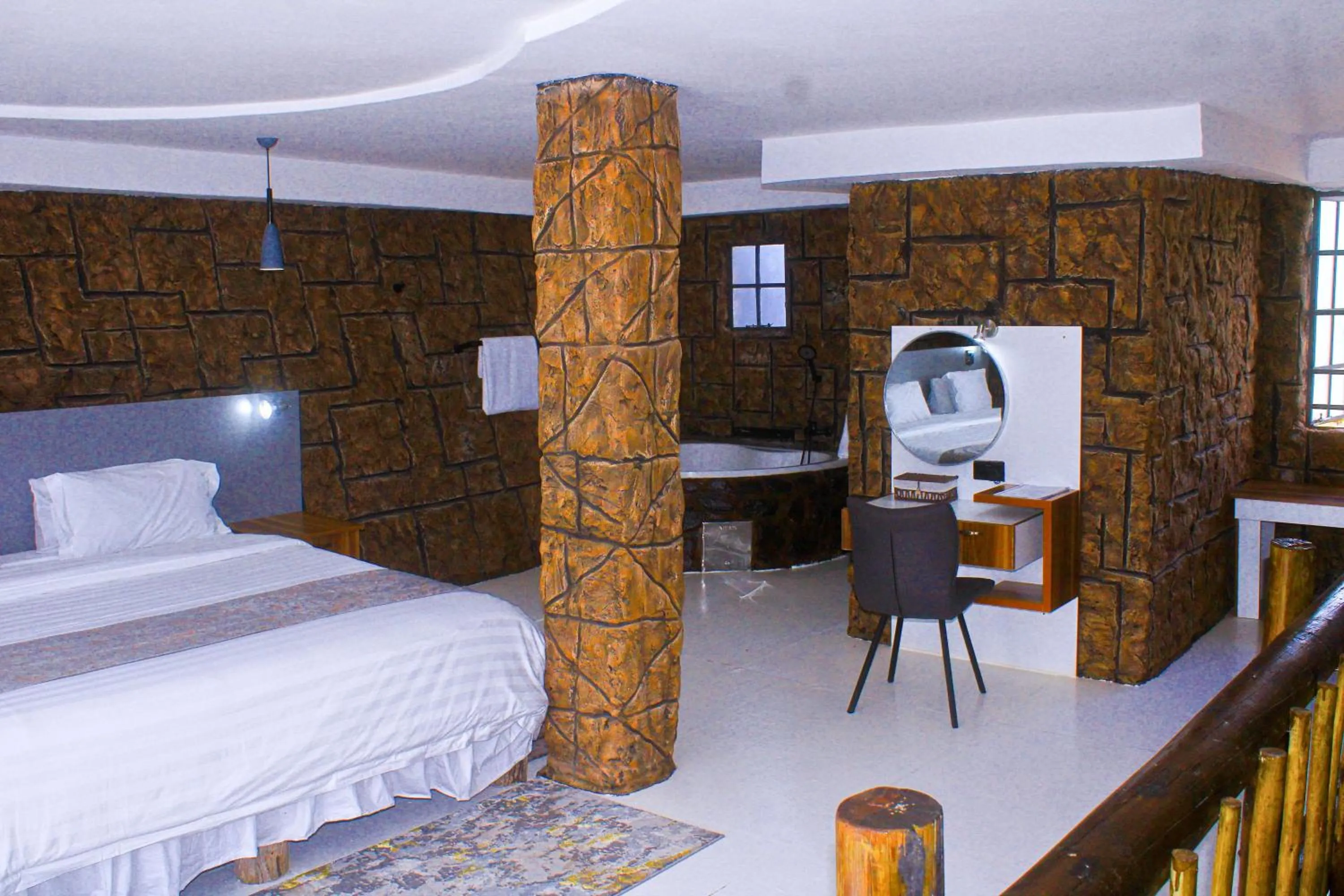 Bedroom in Rustiek Hotel