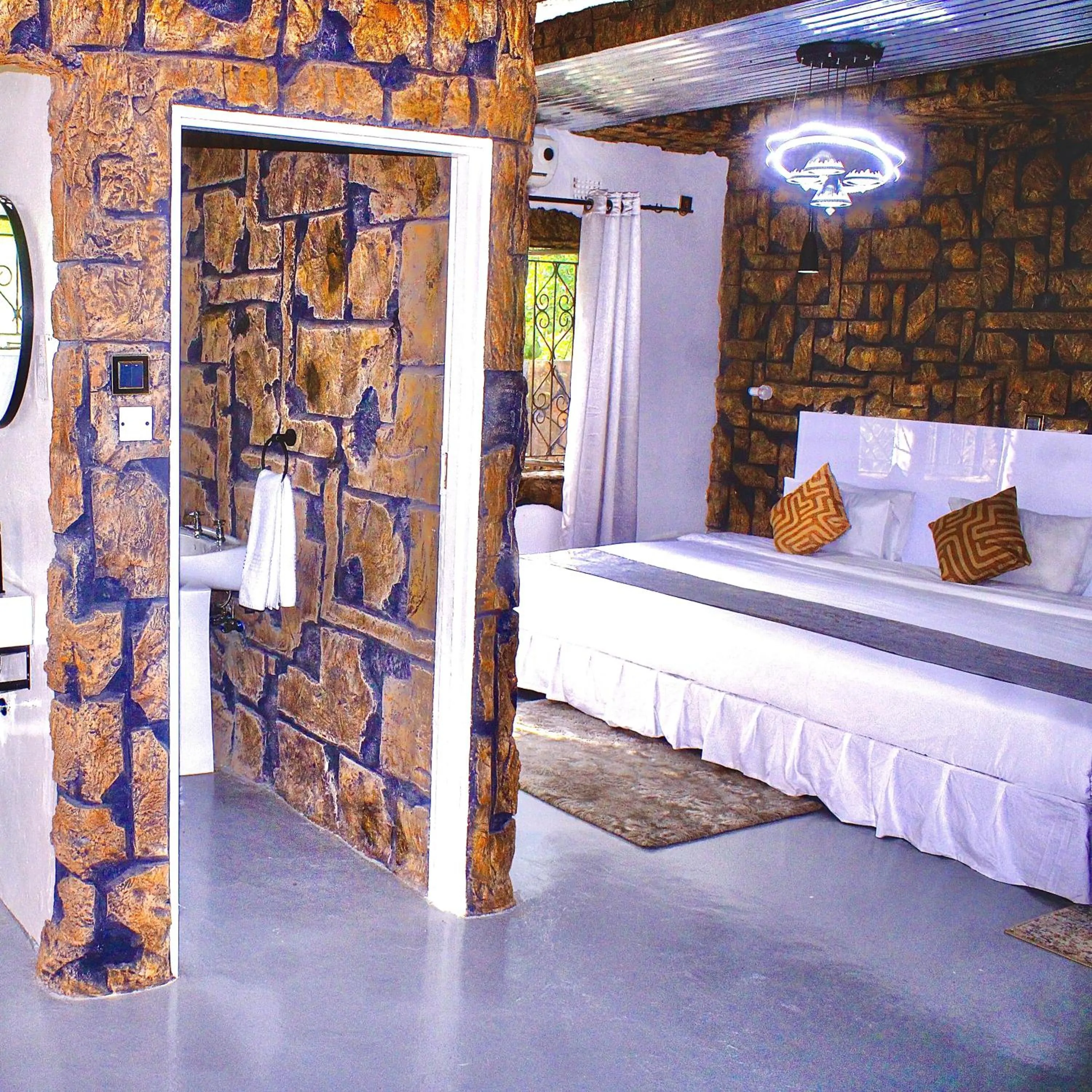 Bedroom in Rustiek Hotel