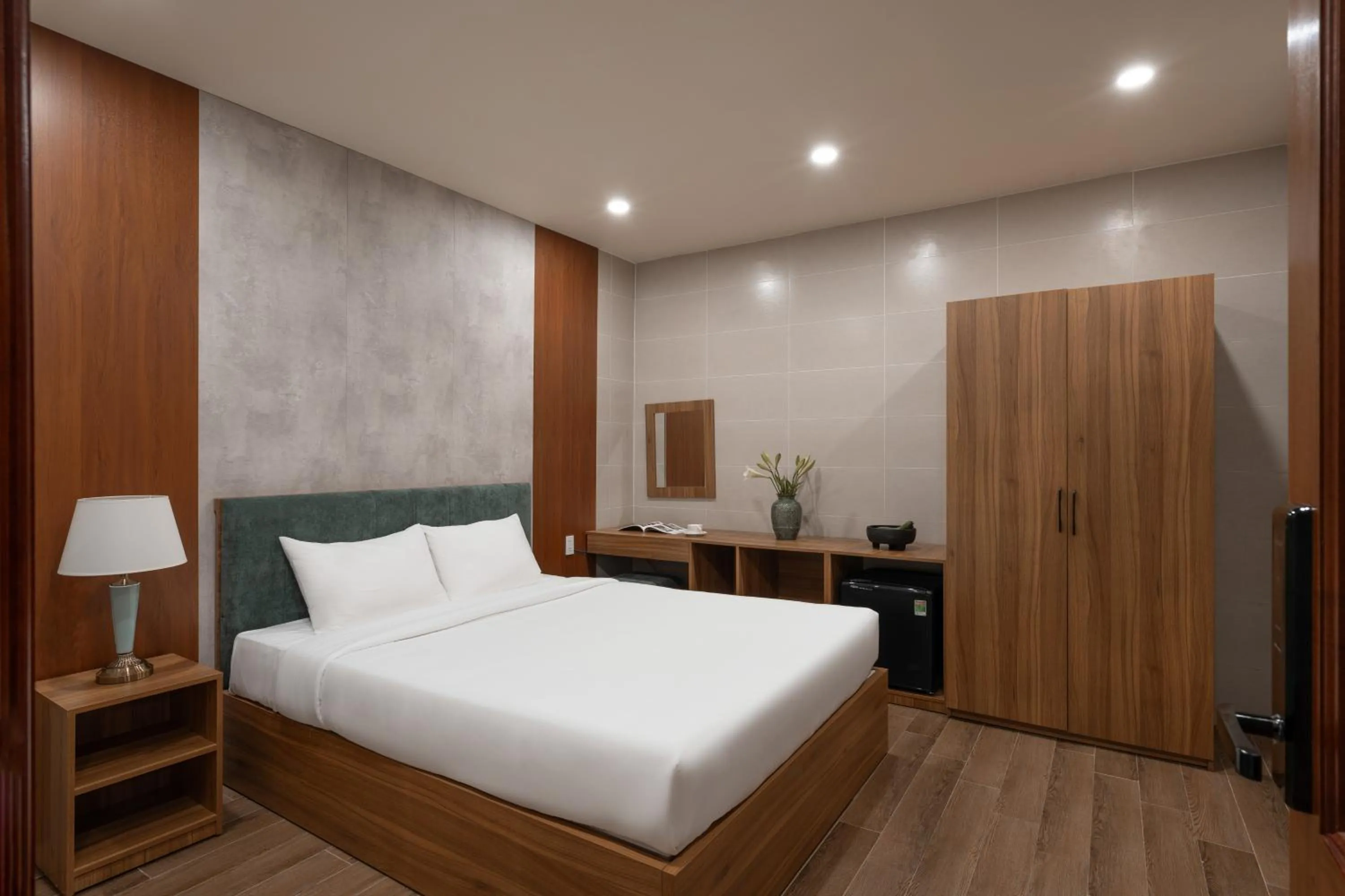 Photo of the whole room, Bed in Lumina Hotel Da Lat Central