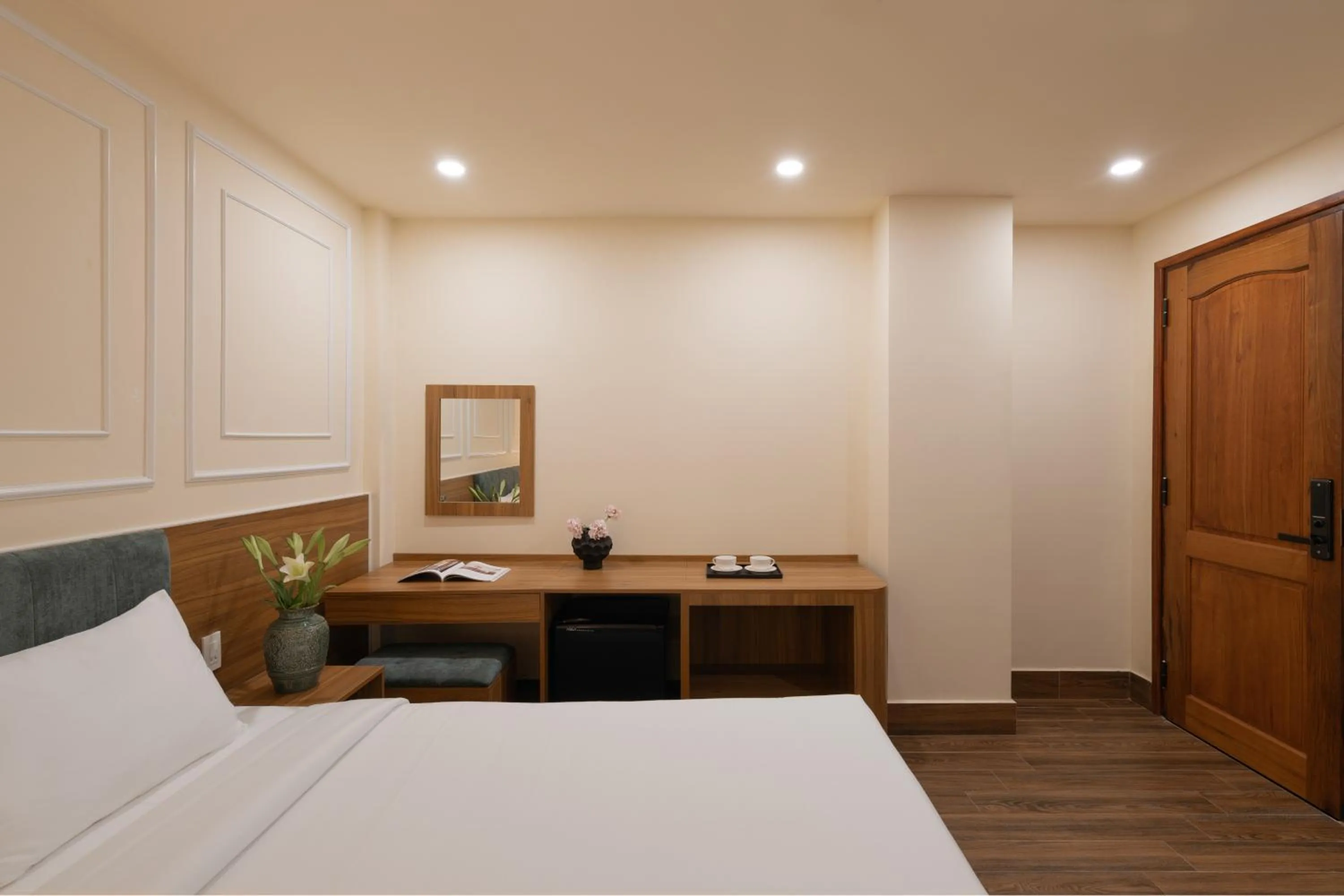 Photo of the whole room, Bed in Lumina Hotel Da Lat Central