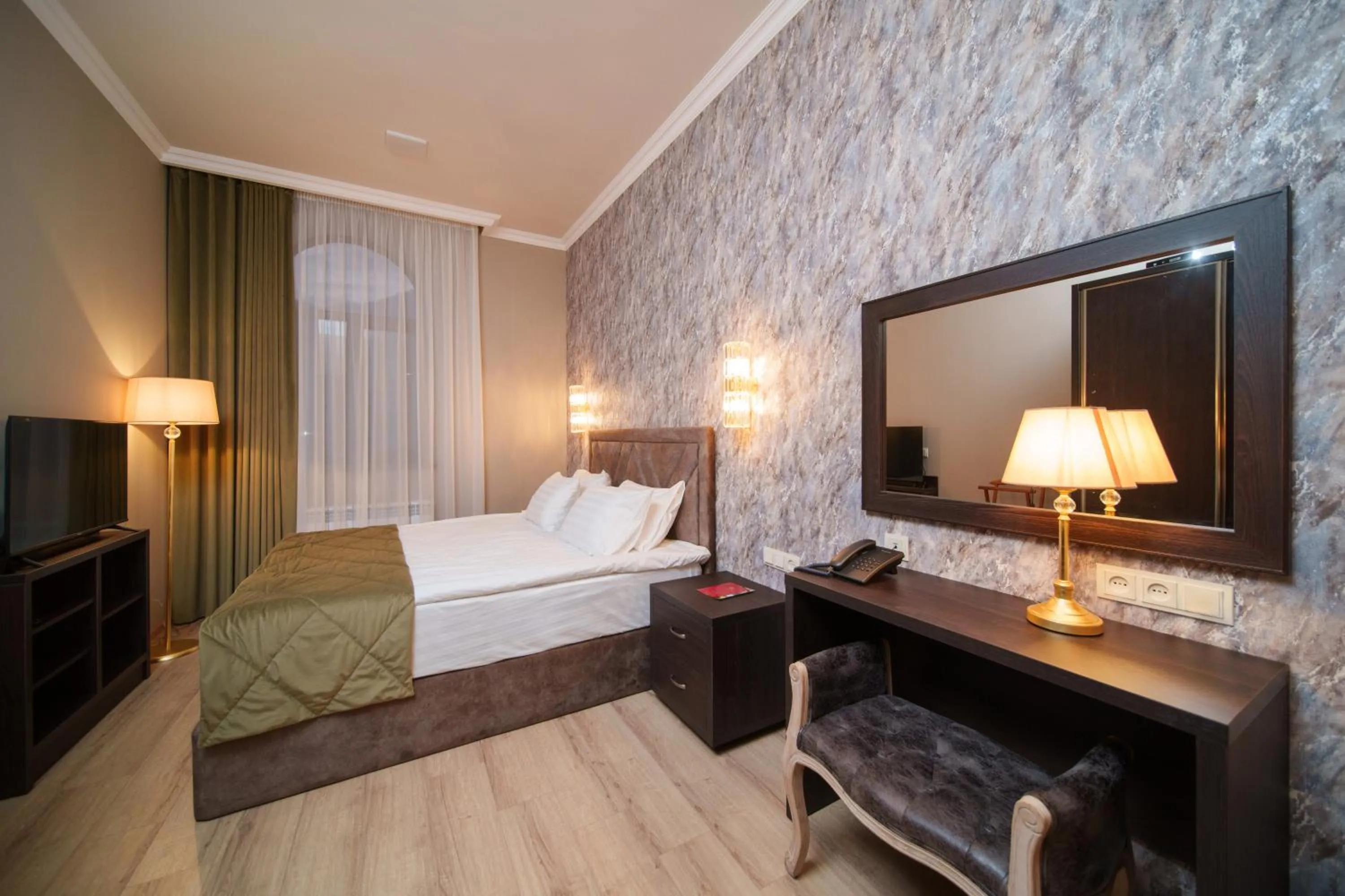 TV and multimedia, Bed in Vallex Garden Hotel Alaverdi