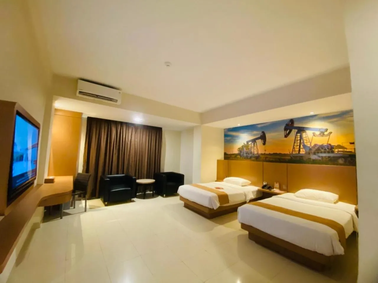 Bedroom, Bed in MAXONE Dumai