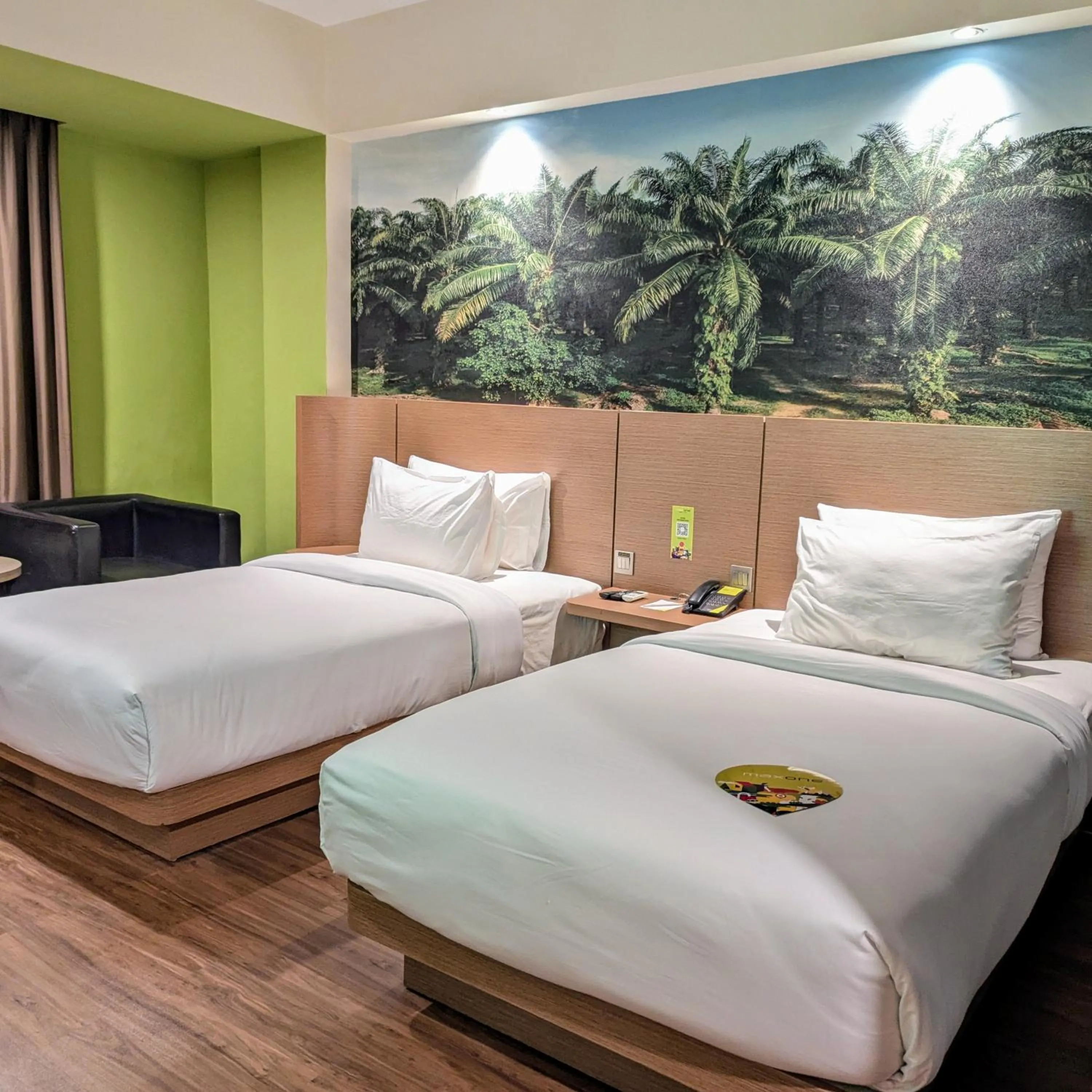 Bedroom, Bed in MAXONE Dumai