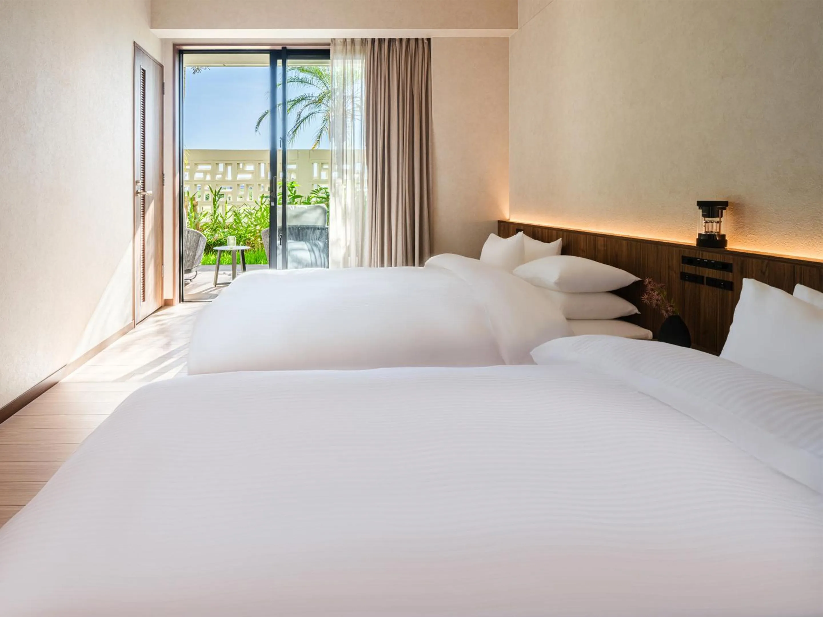 Bedroom, Bed in seven x seven ISHIGAKI