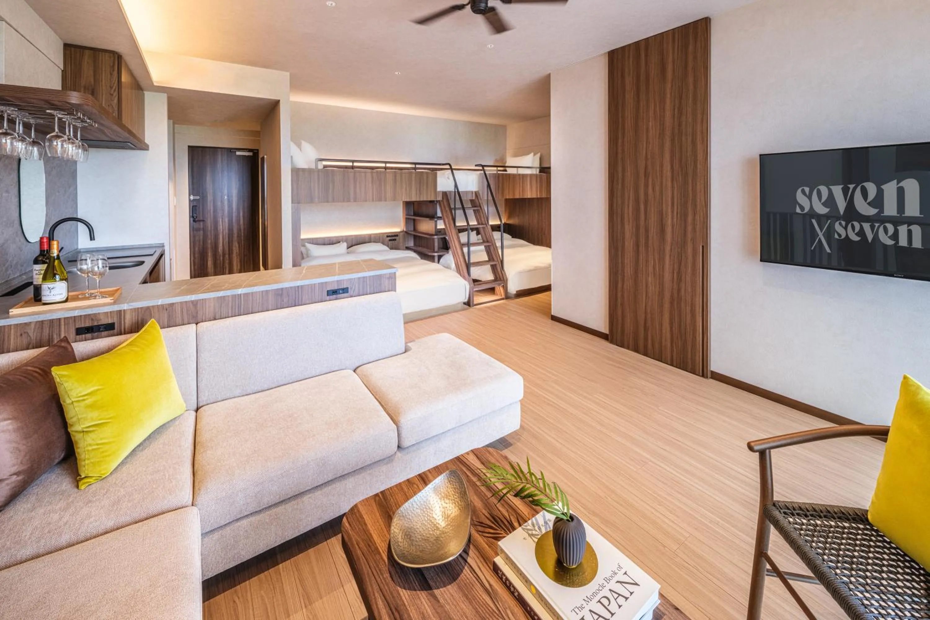 Bed in seven x seven ISHIGAKI