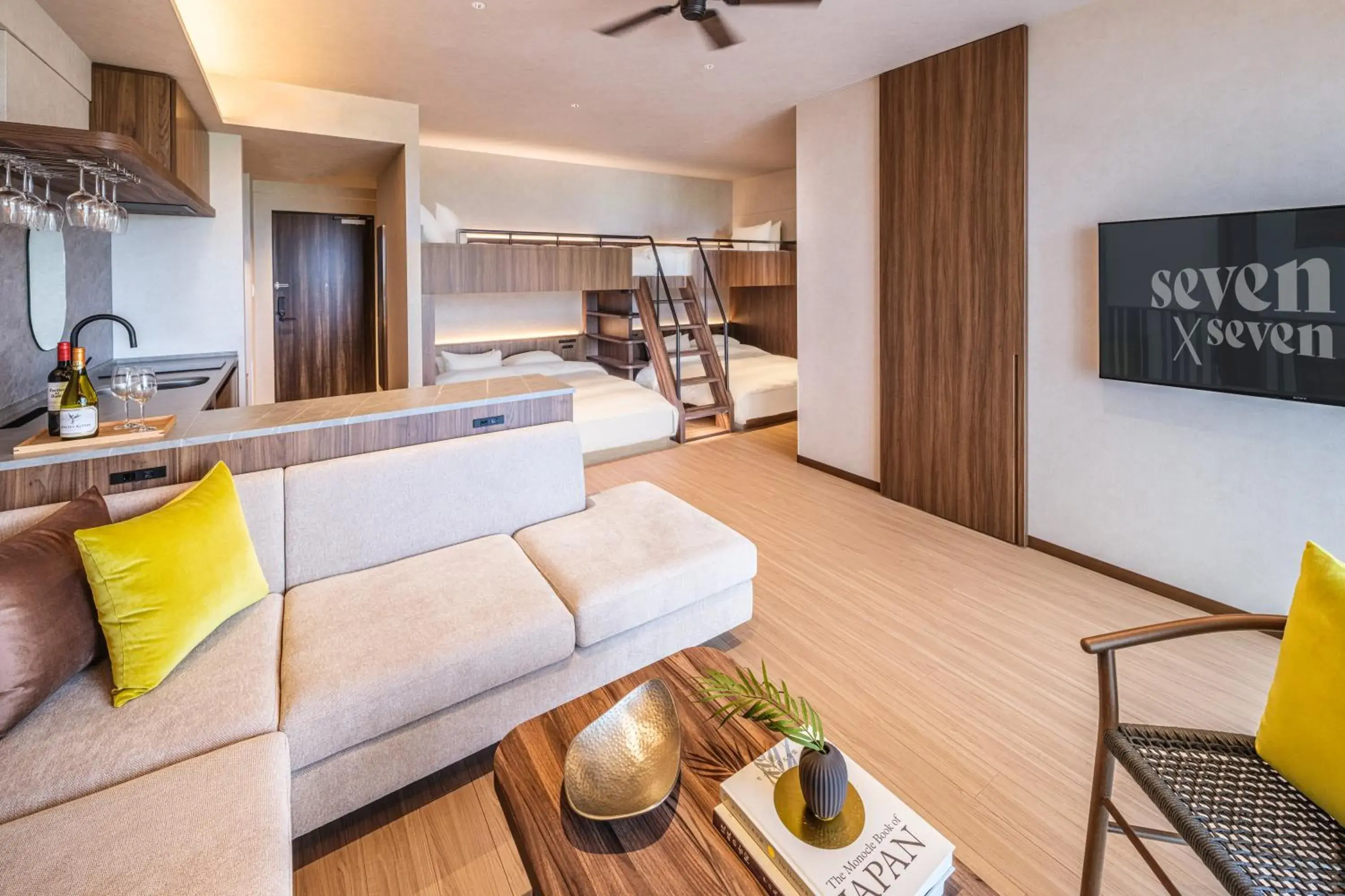 Superior Bunk in seven x seven ISHIGAKI Superior Bunk in seven x seven ISHIGAKI