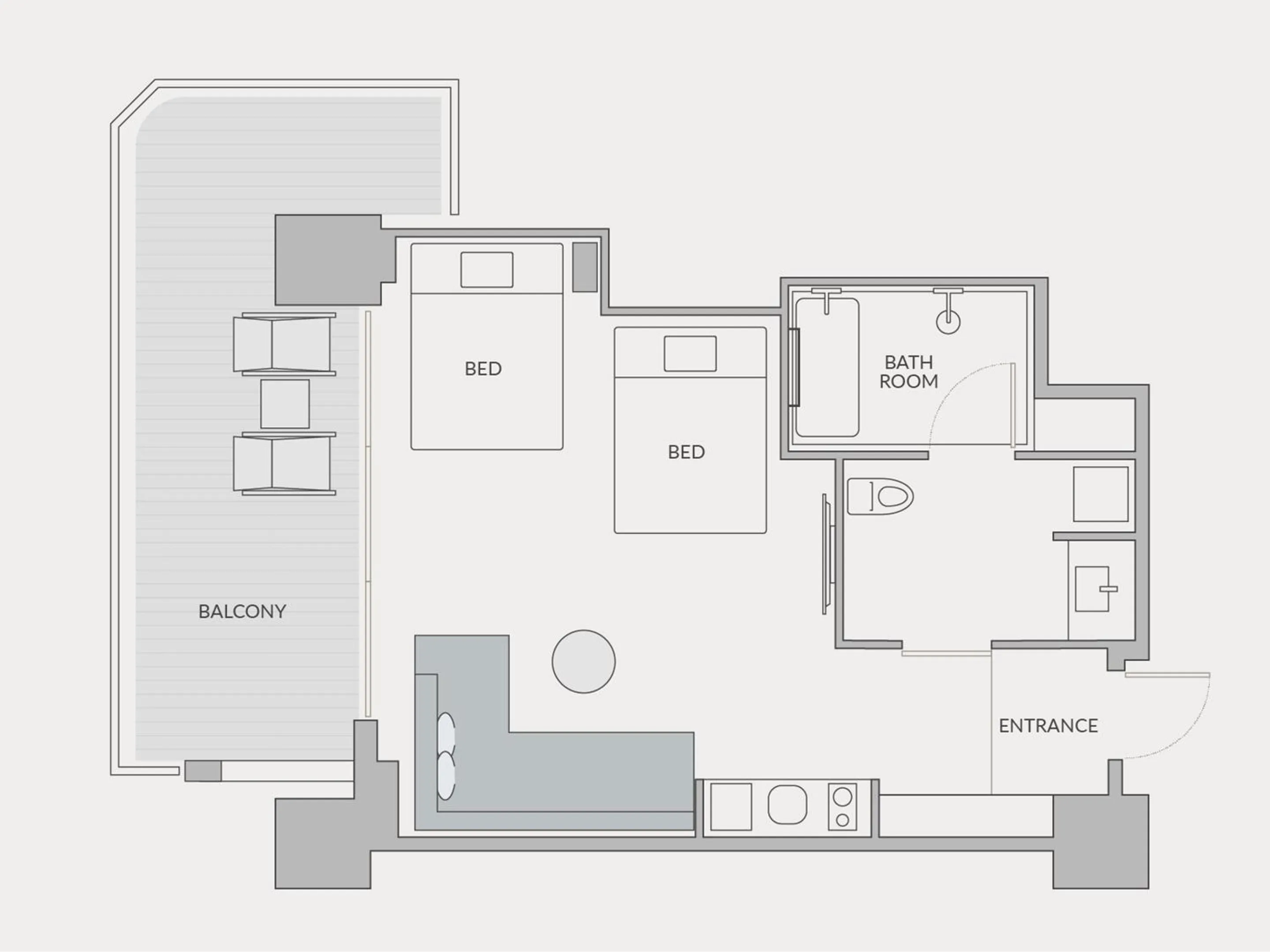 Floor plan in seven x seven ISHIGAKI