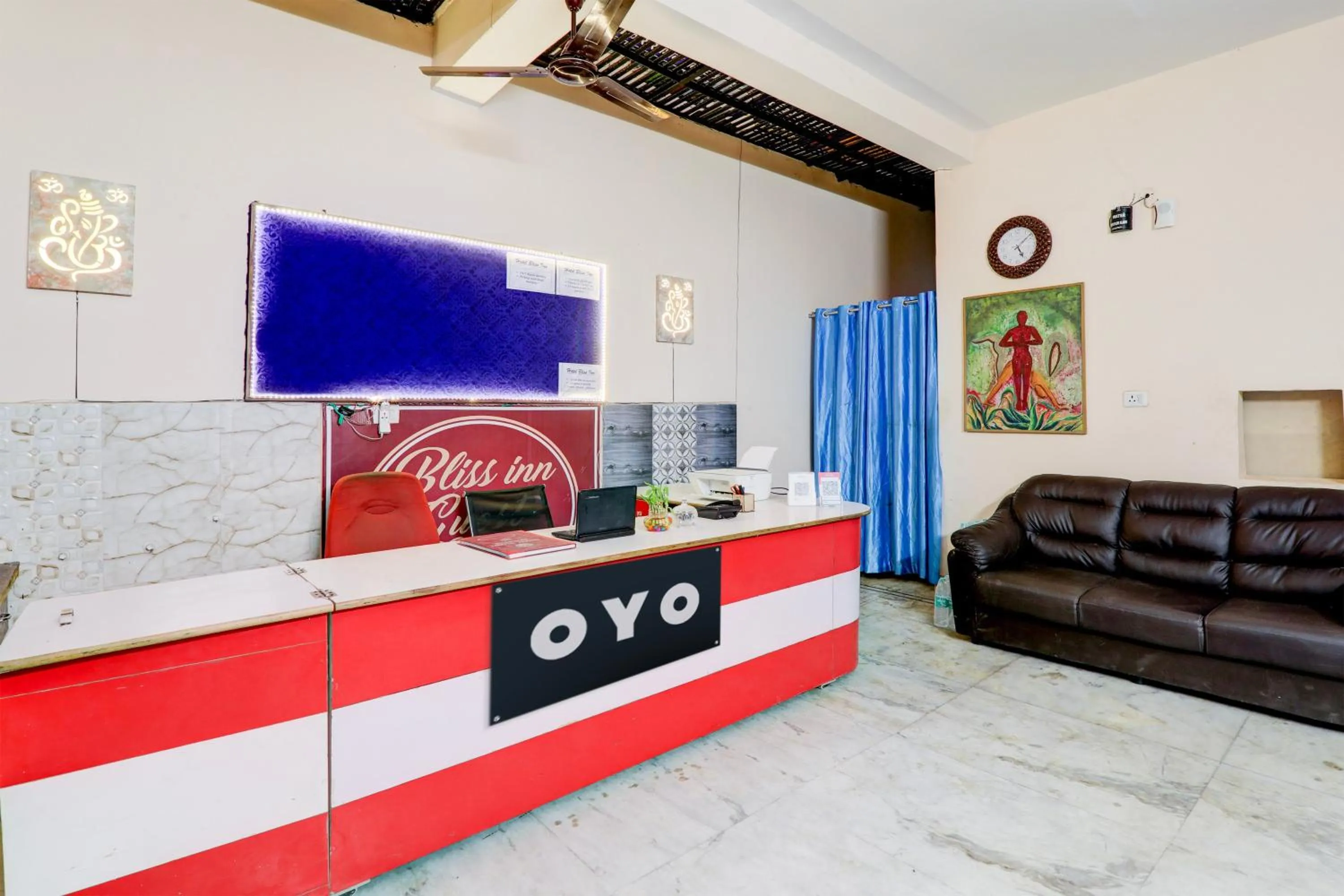 Lobby or reception in HOTEL O BLISS INN GUEST HOUSE