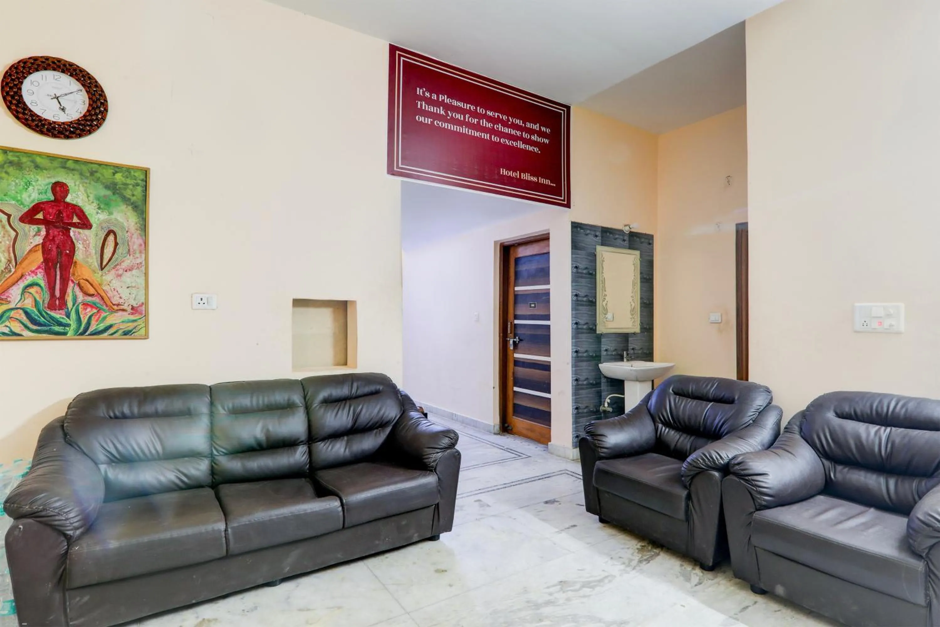 Lobby or reception in HOTEL O BLISS INN GUEST HOUSE