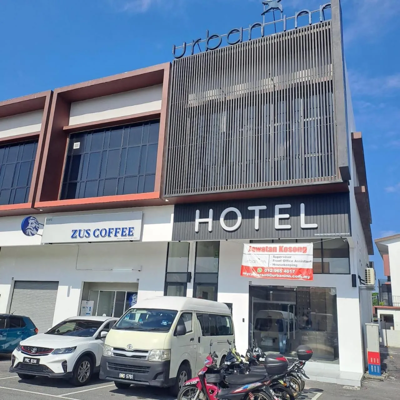 Property building in Urban Inn, Myra Meranti