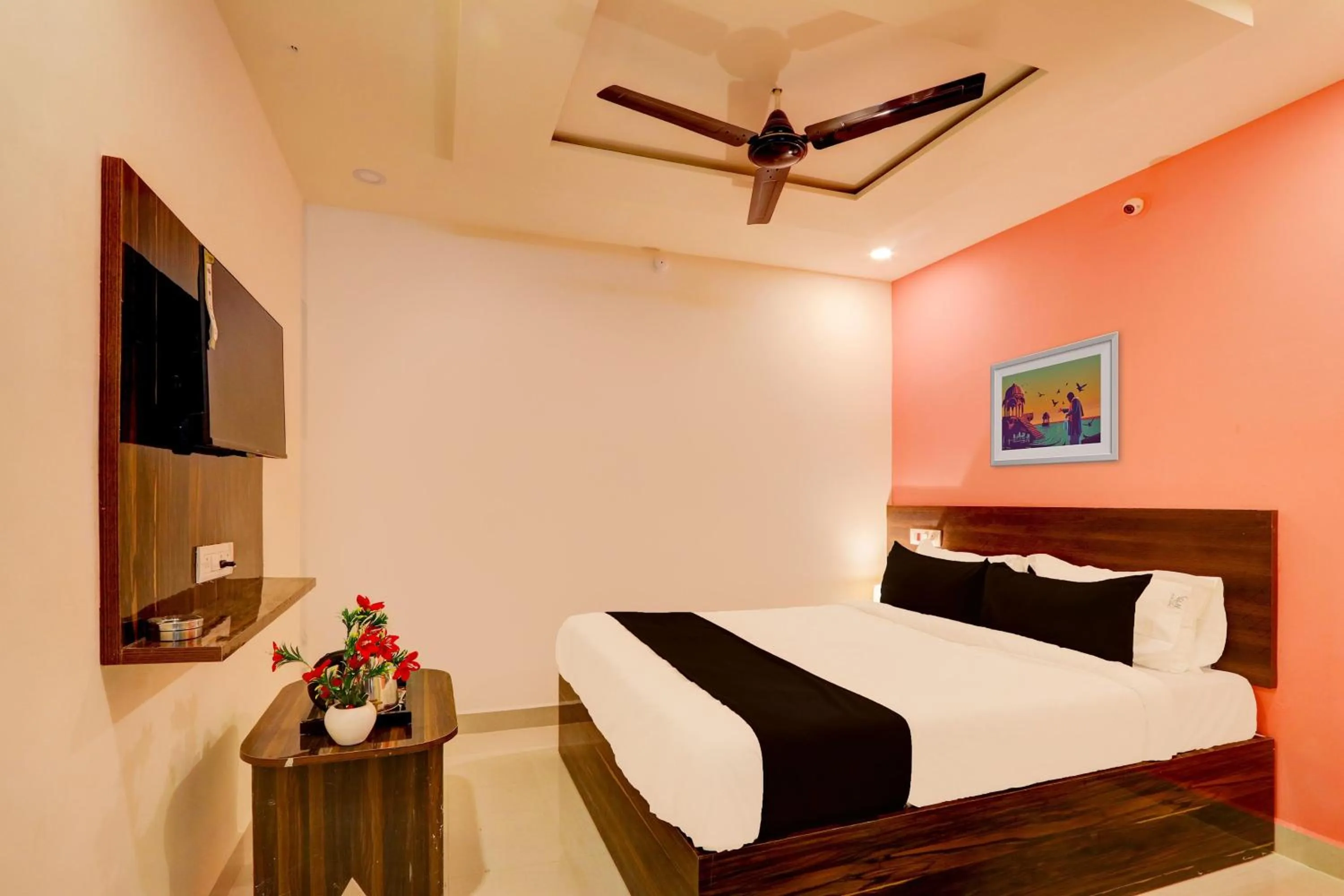 Bedroom, Bed in Hotel O S L N Grand