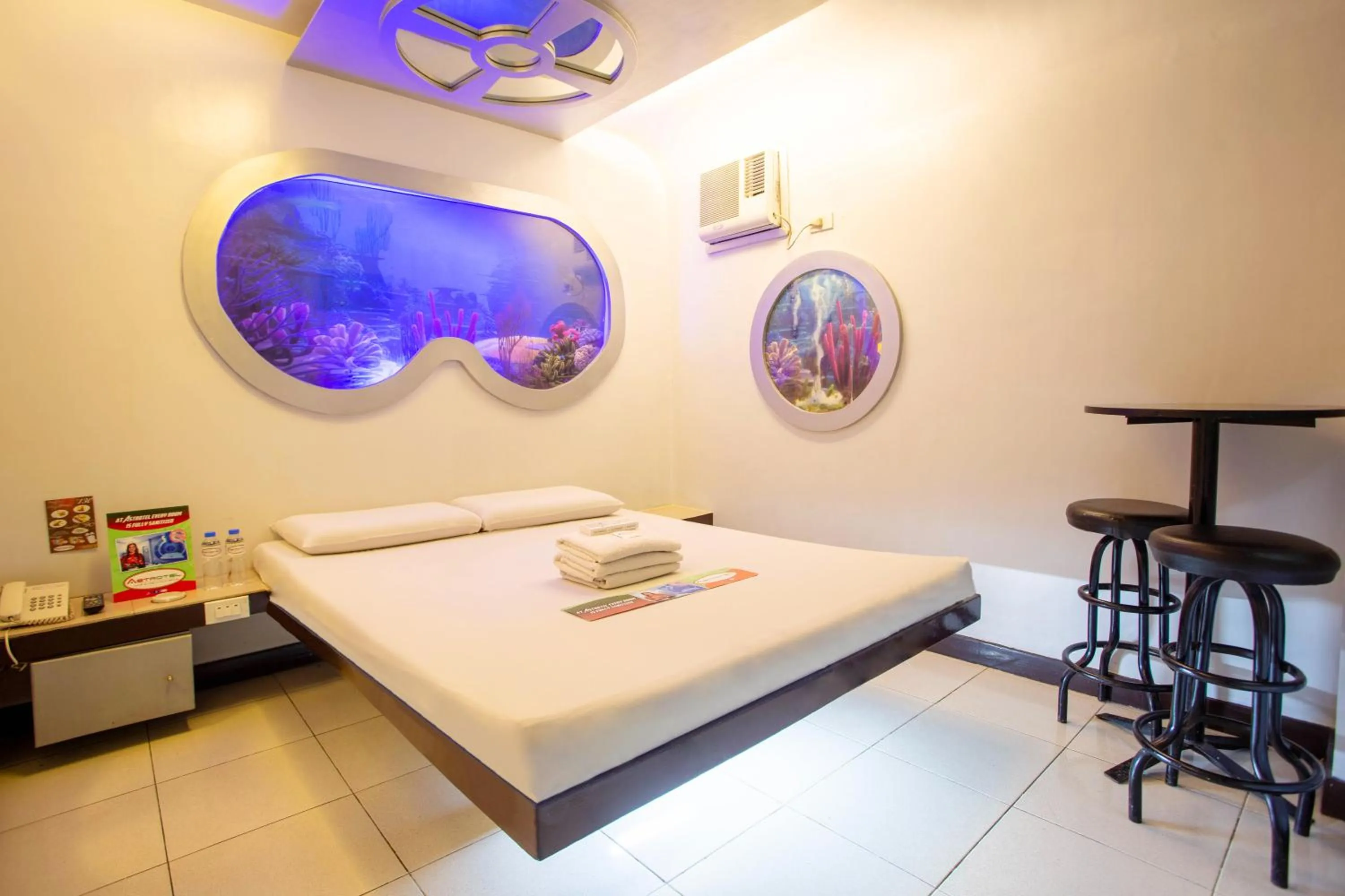 Bed in Astrotel Novaliches