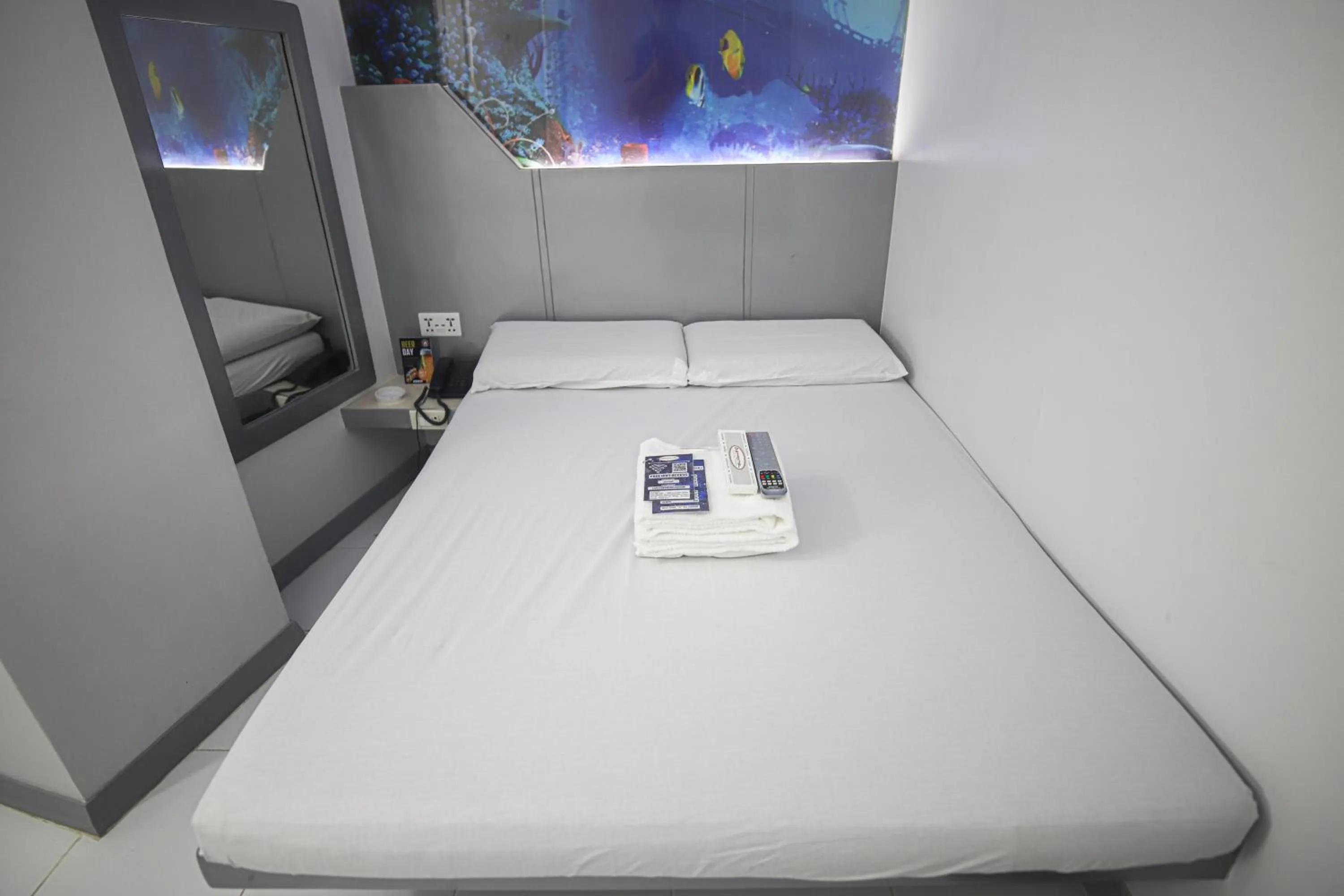 Bed in Astrotel Calamba