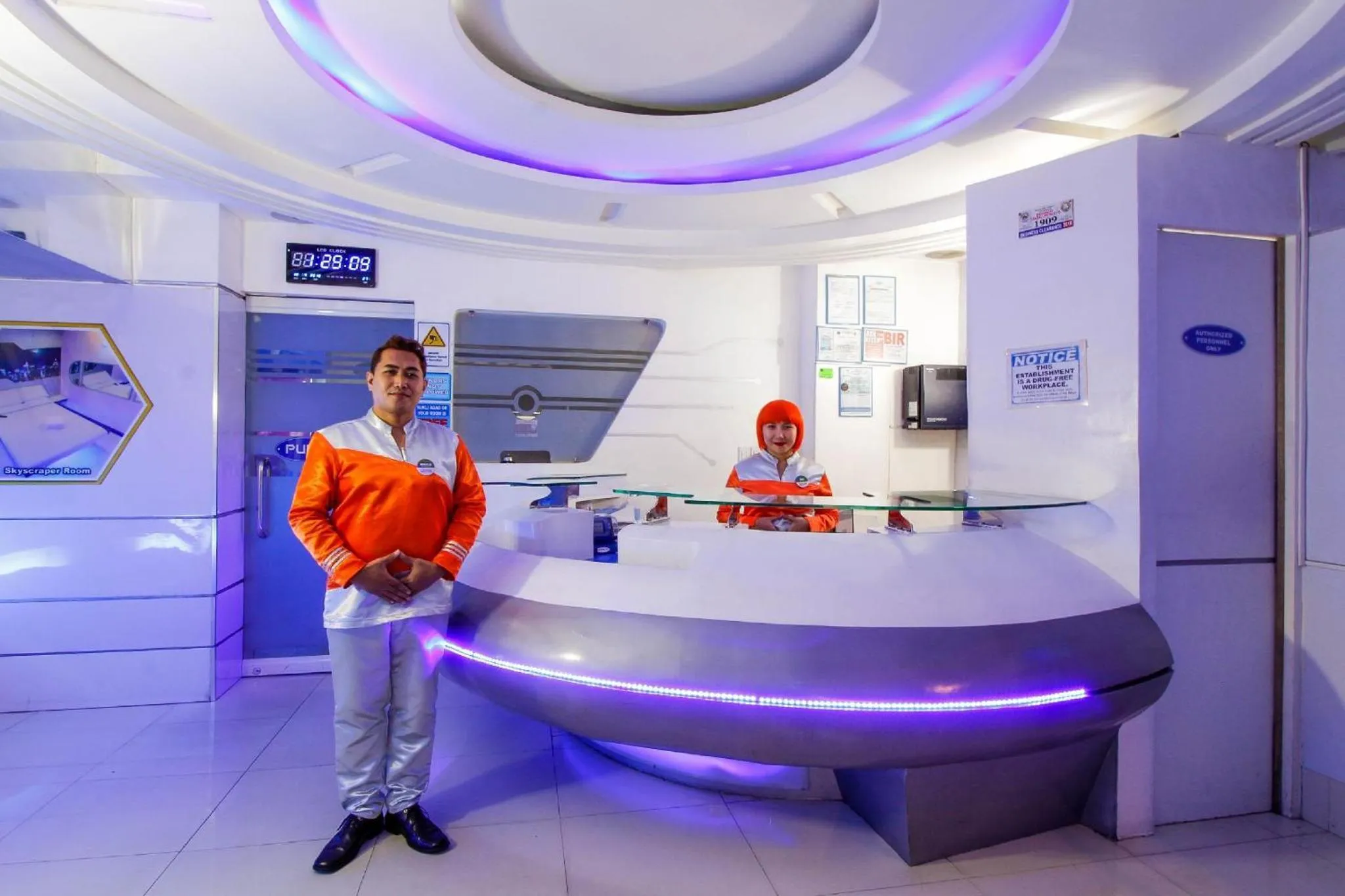 Lobby or reception in Astrotel Guadalupe