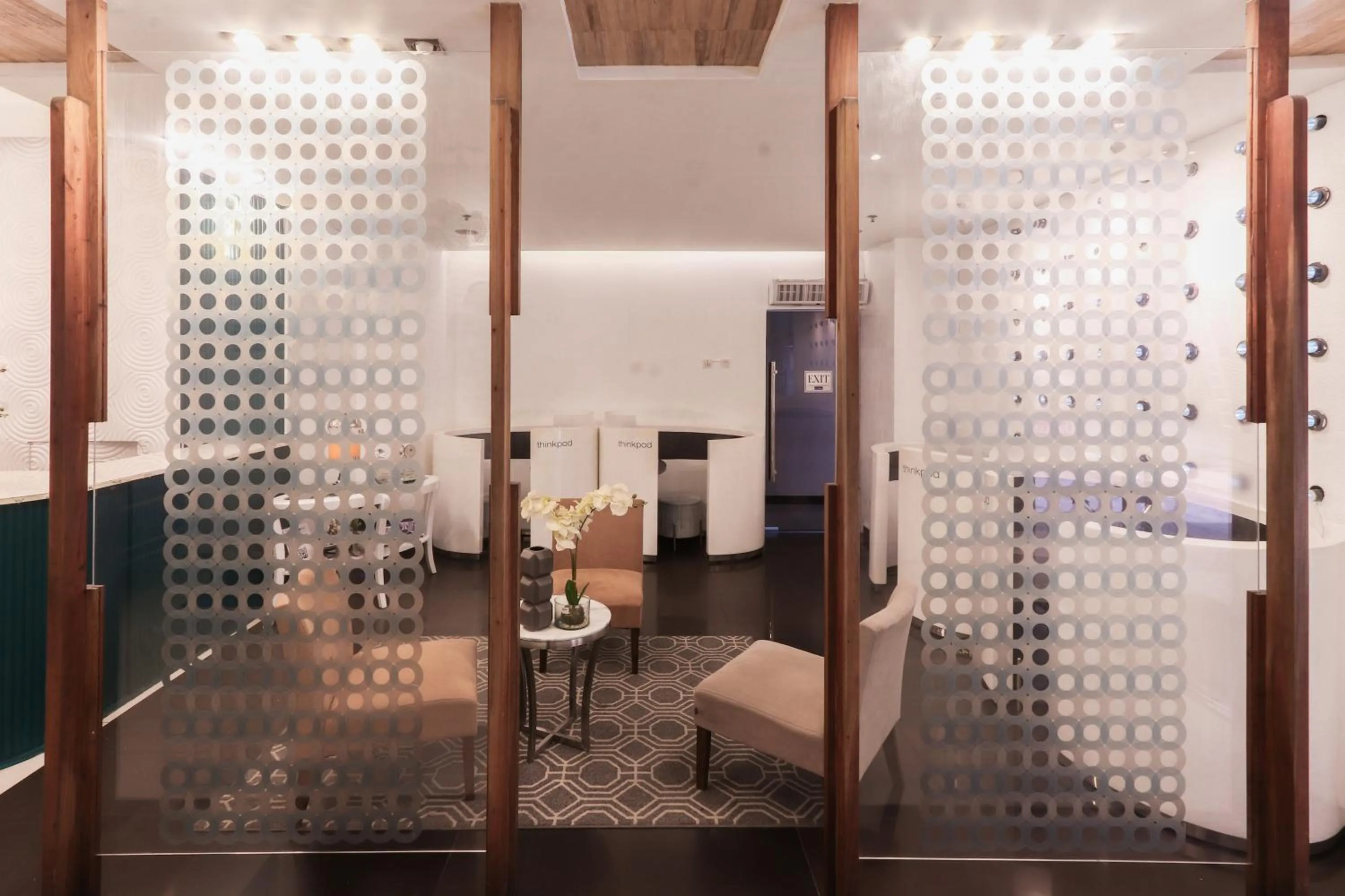 Seating area in Hotel Dreamworld North Edsa