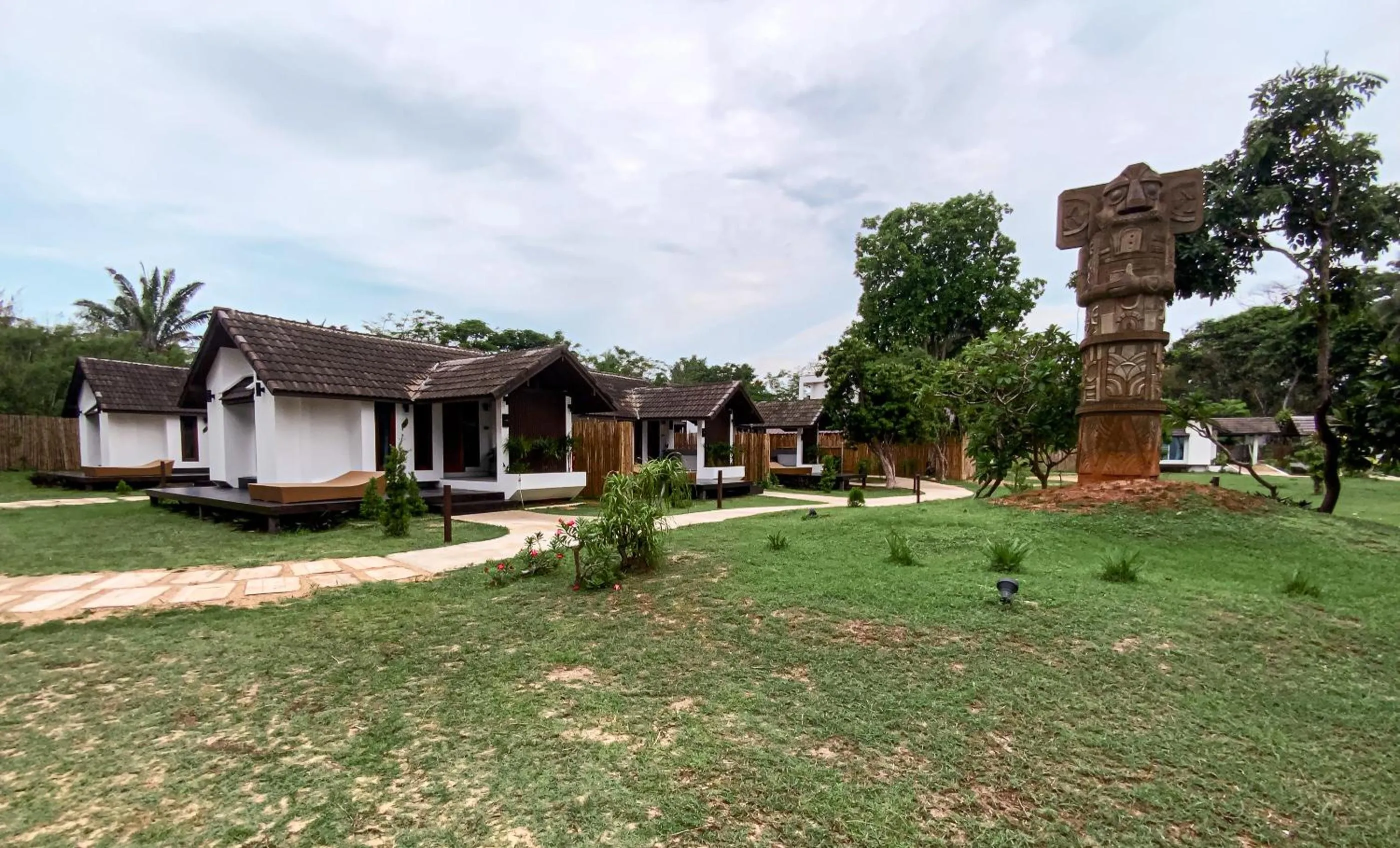 Garden in Chumphon Cabana Resort