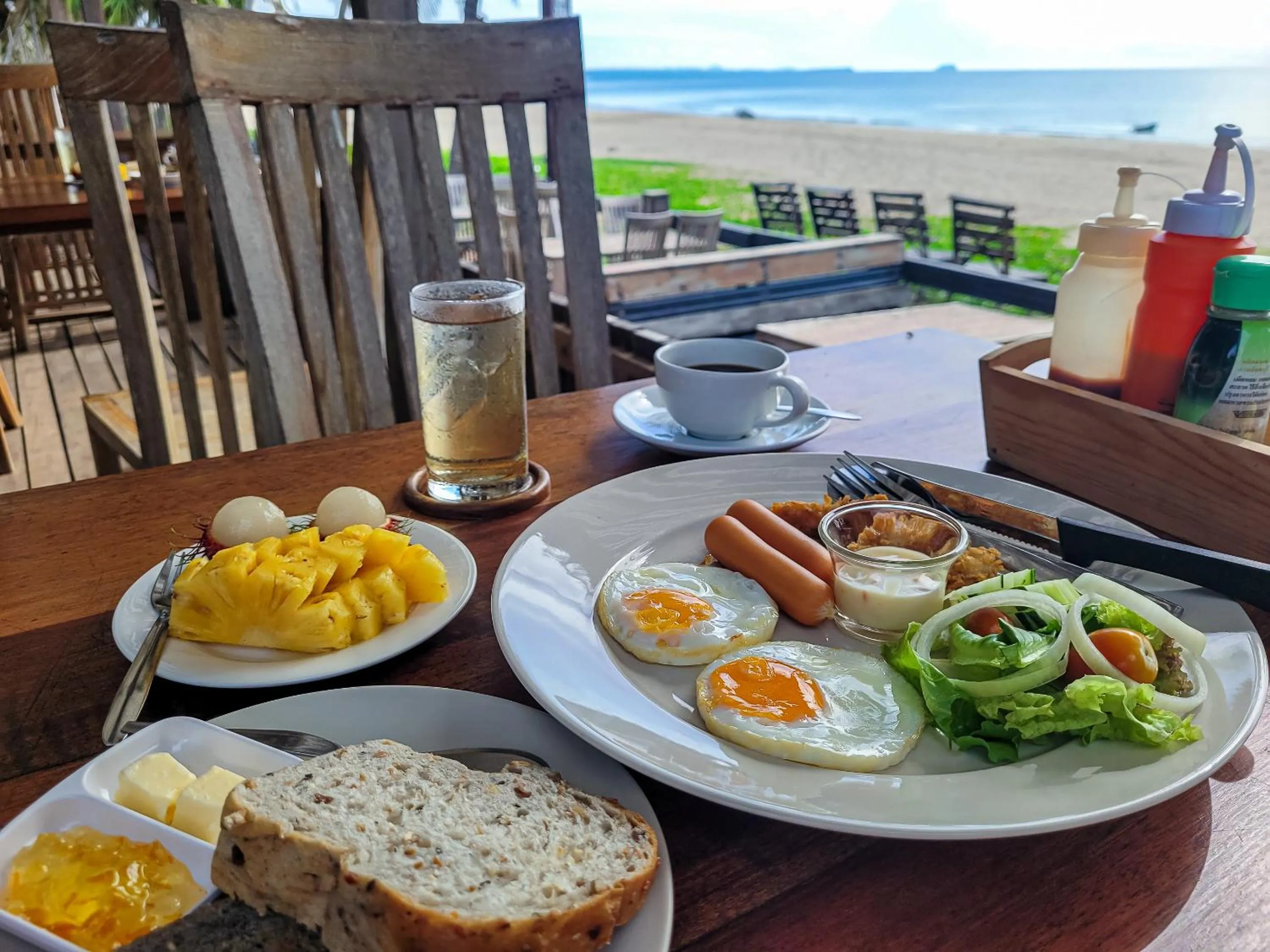 Breakfast in Chumphon Cabana Resort