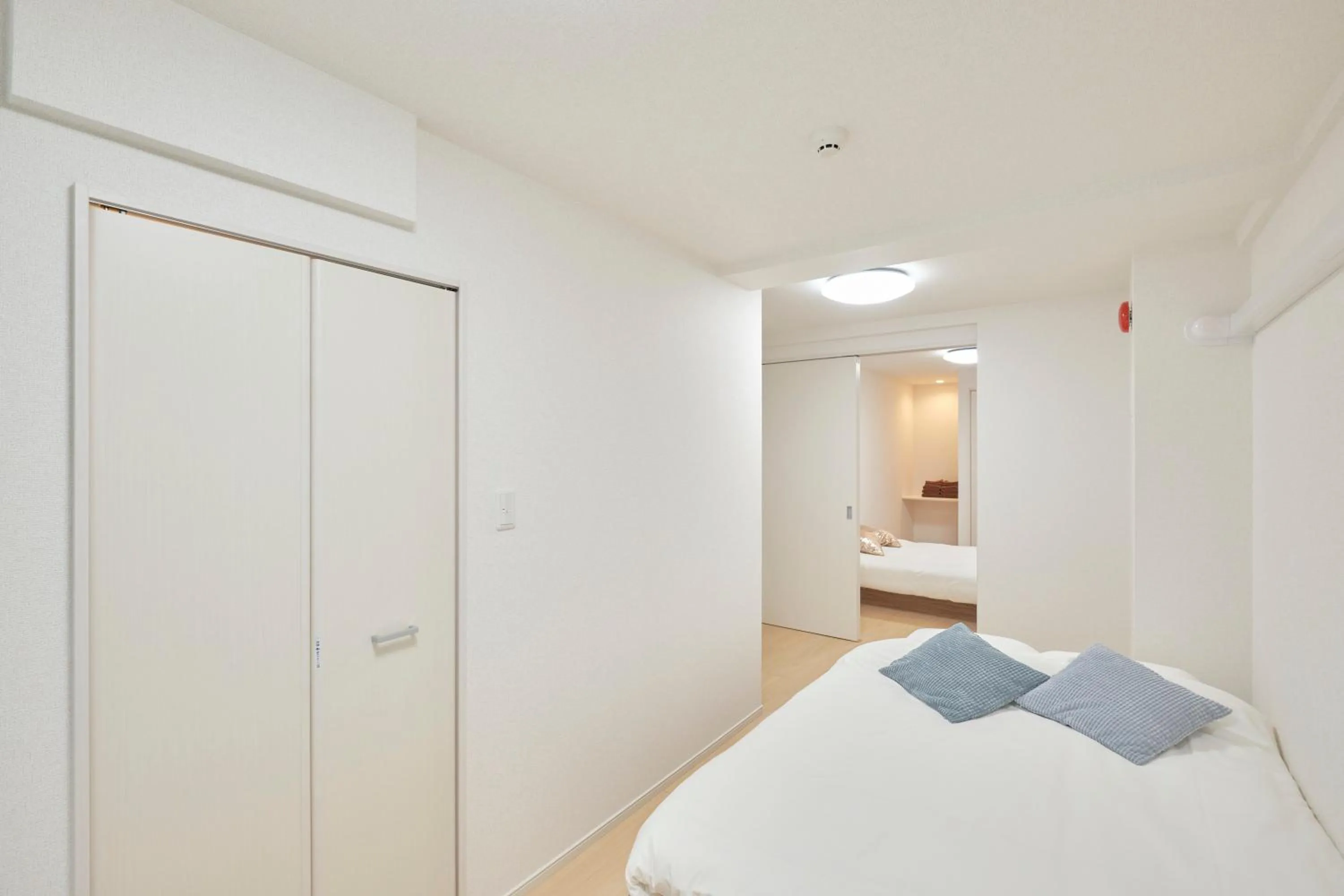 Bed in J-ARC Akebonobashi by Tranova