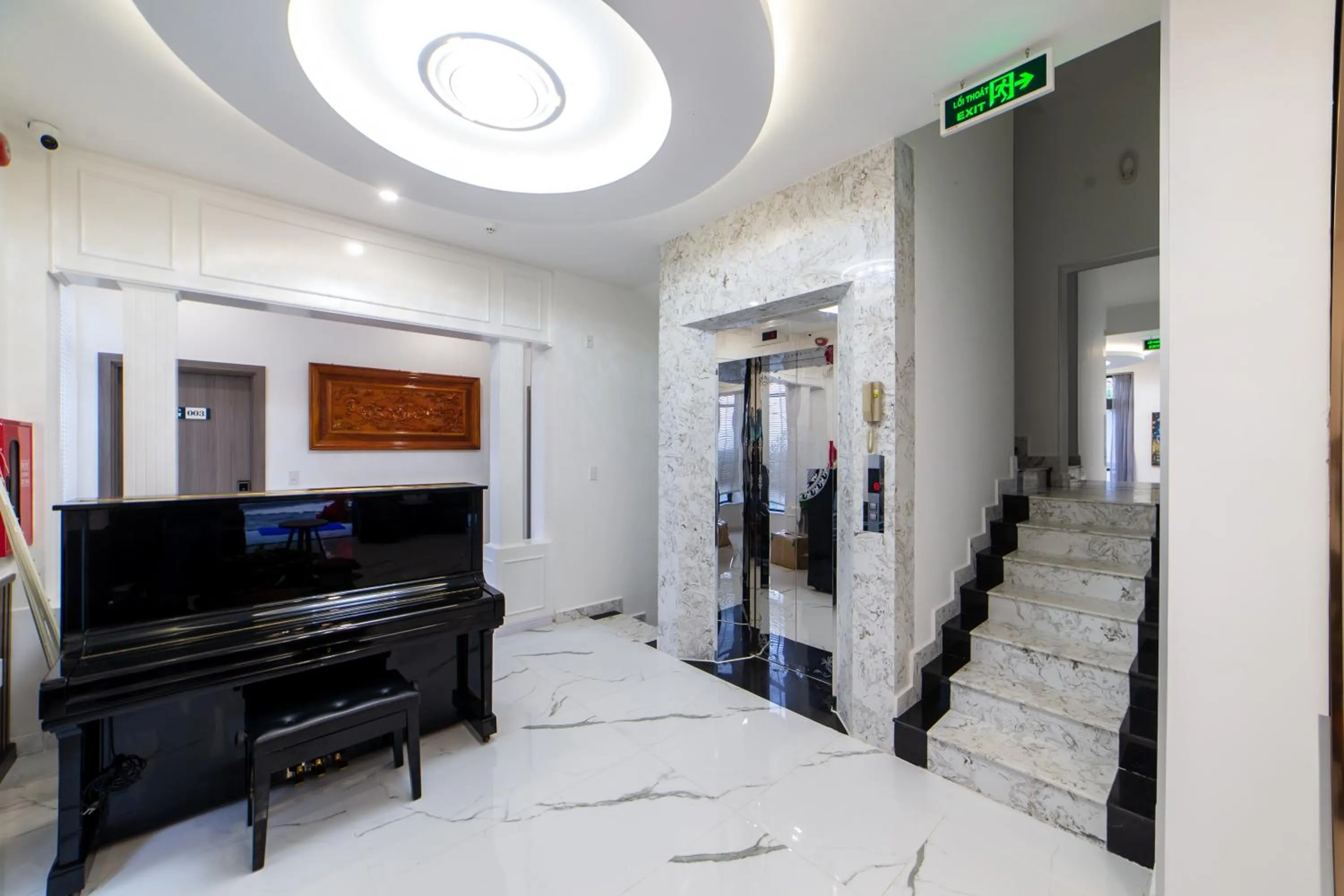 Facade/entrance in TP Dalat Hotel