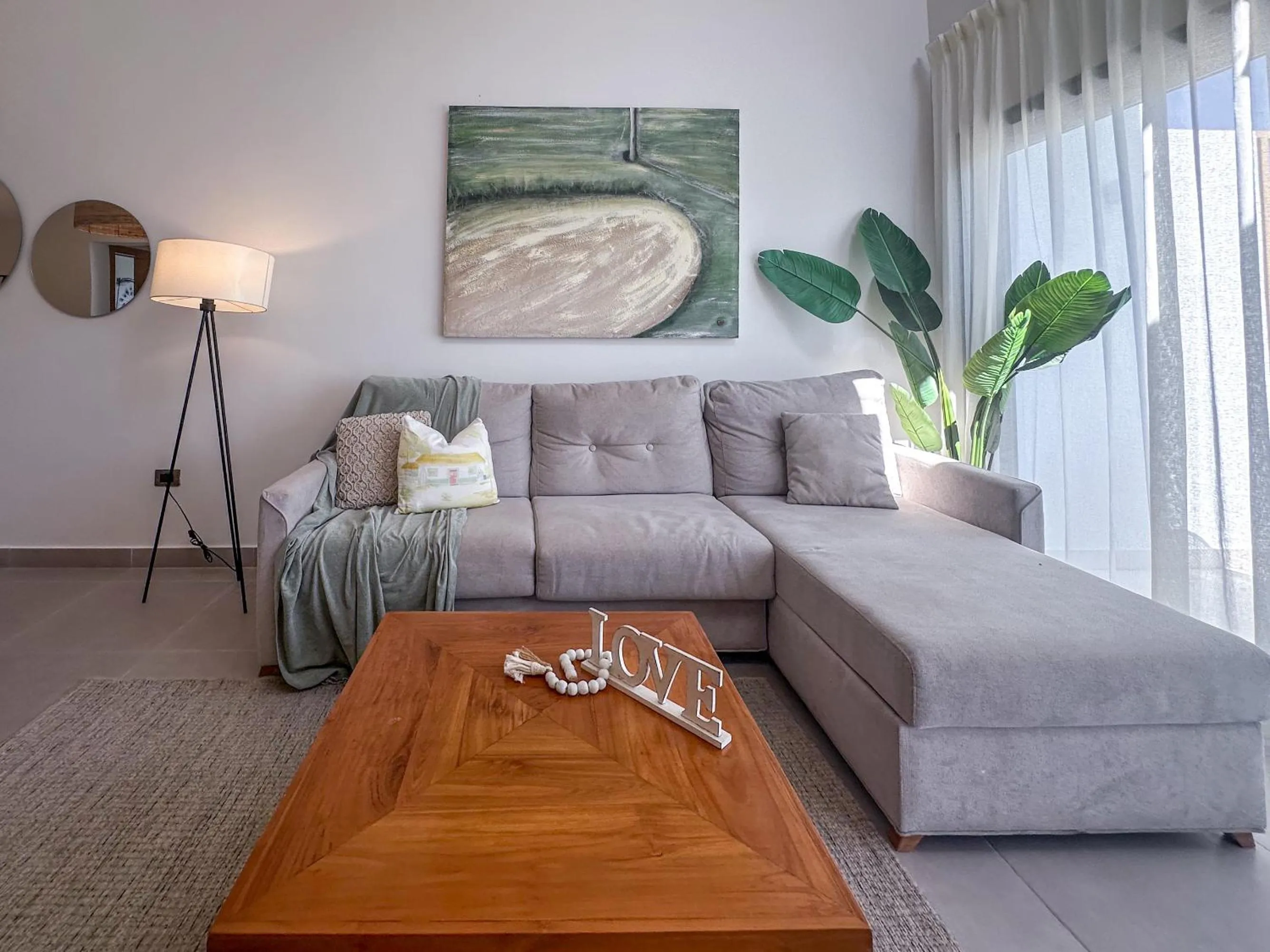 Living room in Beach Homes Punta Cana