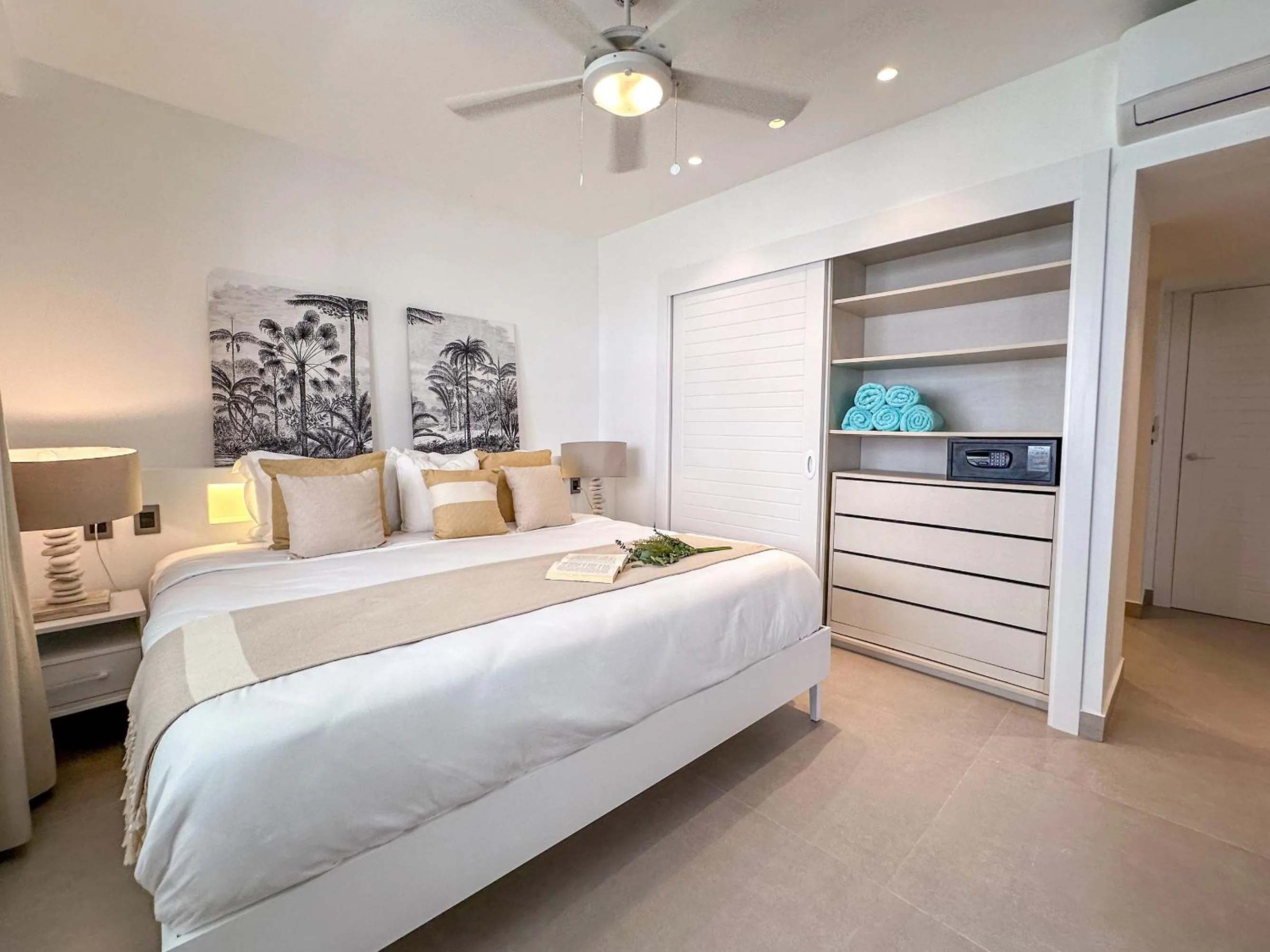 Bed in Beach Homes Punta Cana