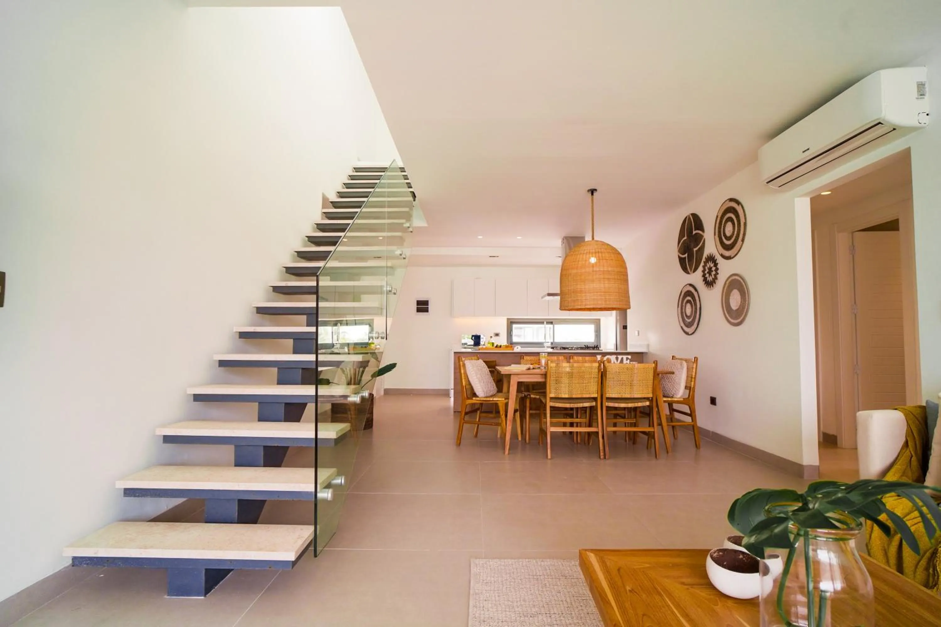Living room in Beach Homes Punta Cana