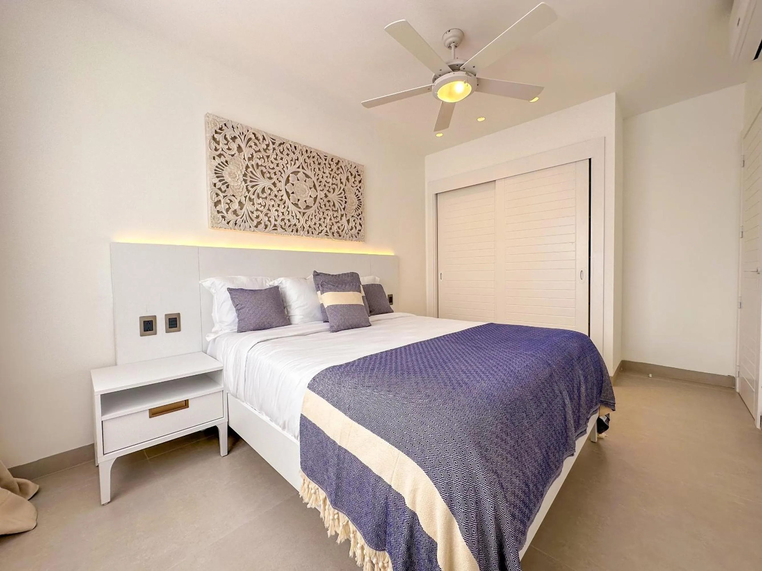 Bed in Beach Homes Punta Cana