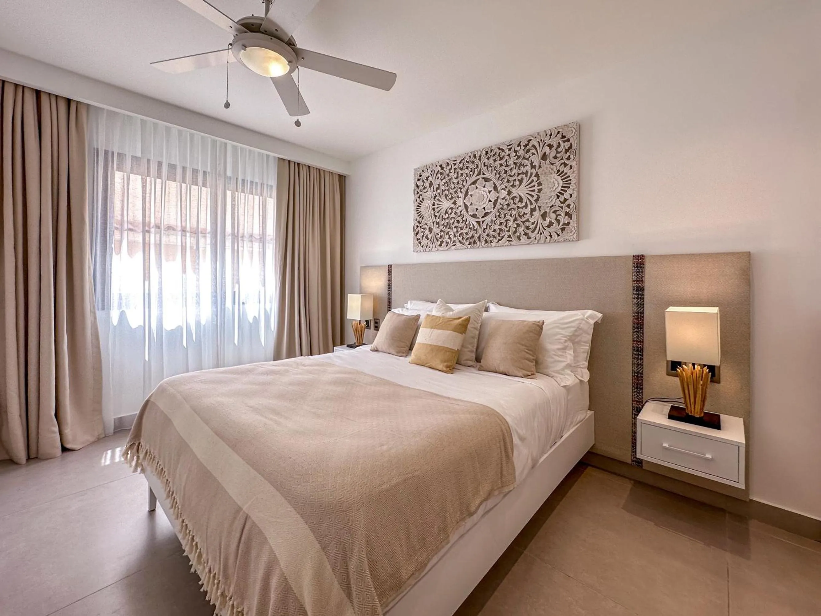 Bed in Beach Homes Punta Cana