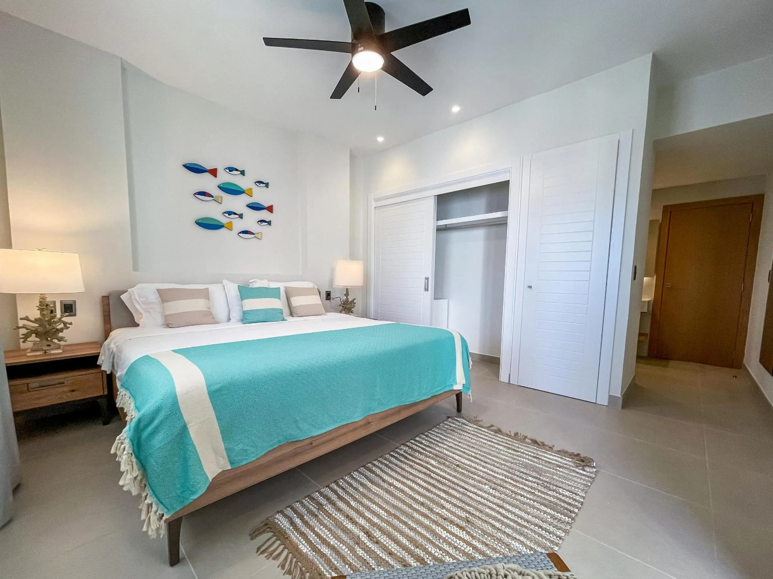 Bed in Beach Homes Punta Cana