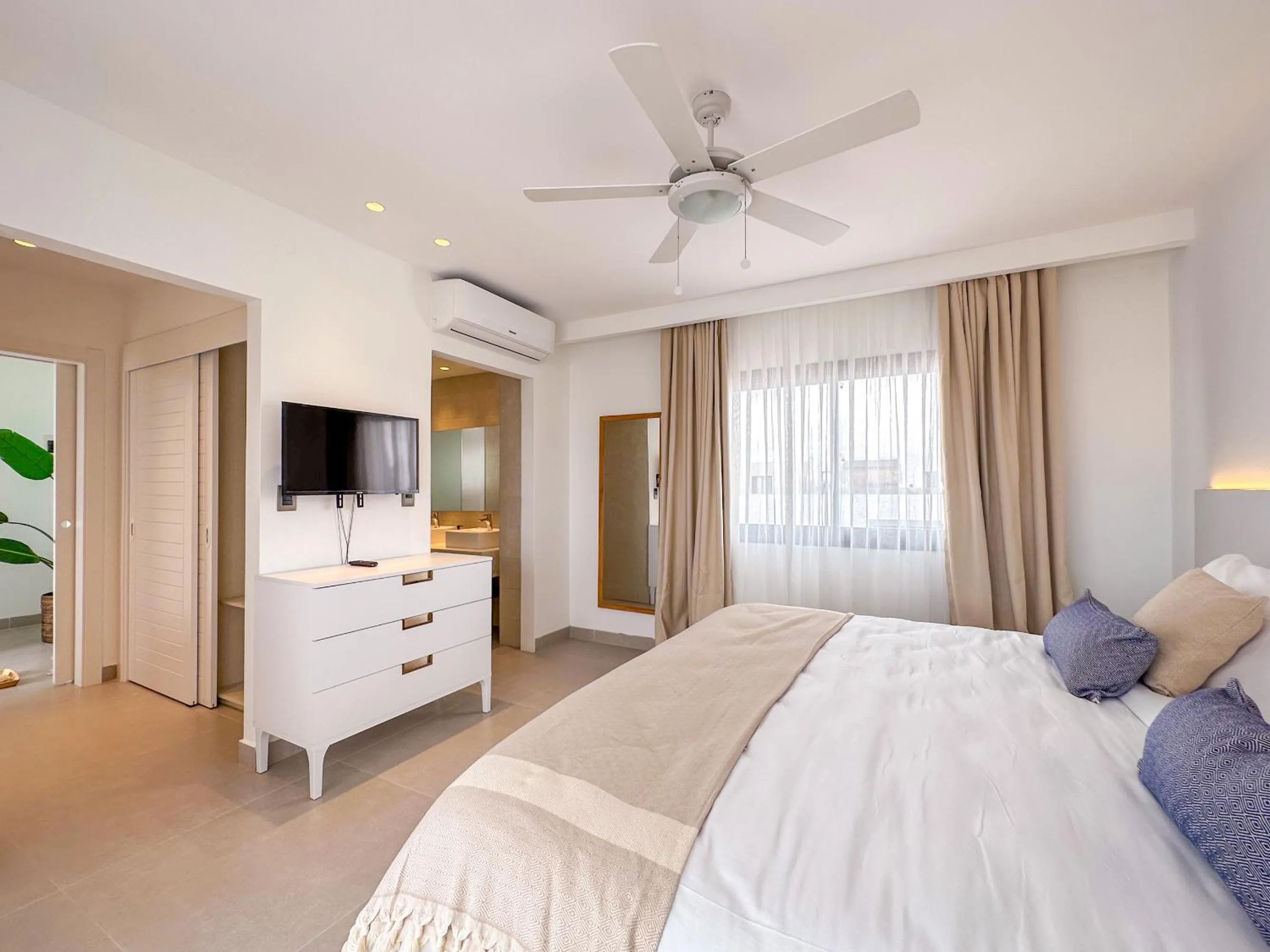 Bed in Beach Homes Punta Cana